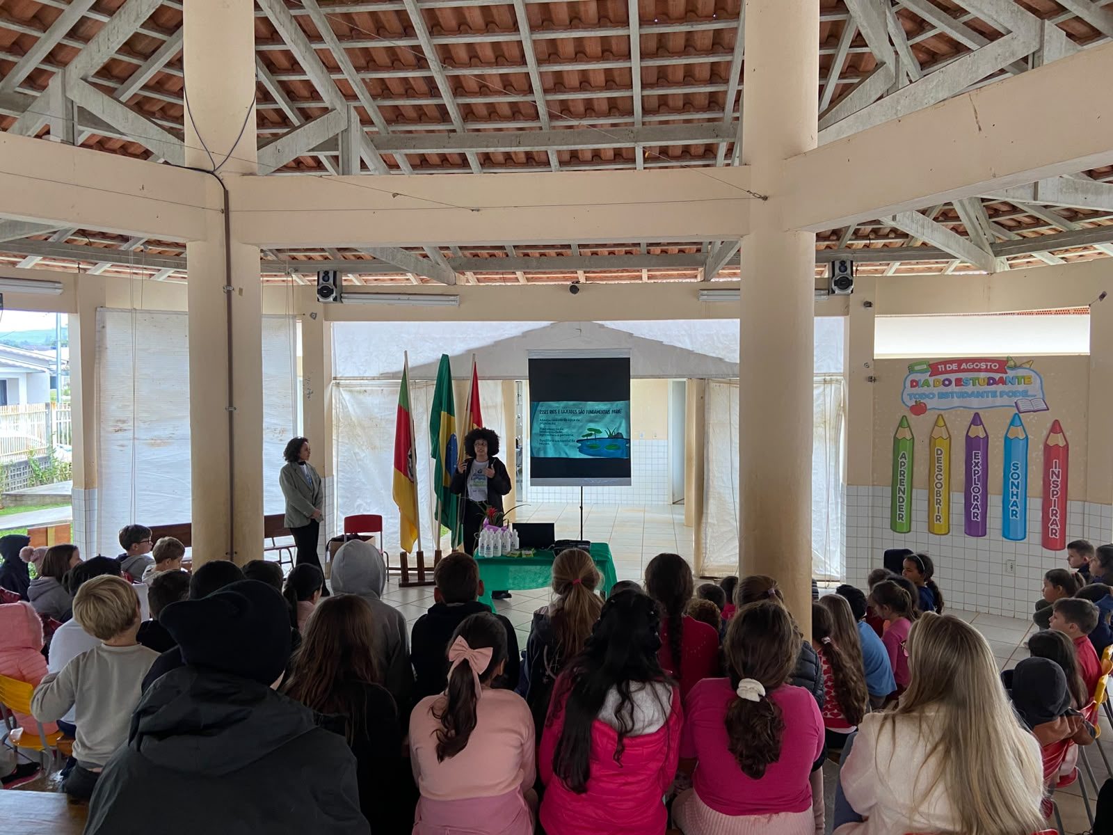 Pinheirinho do Vale - Água Limpa, Futuro Sustentável: Escola Municipal de Ensino Fundamental Padre Augusto Dalcin