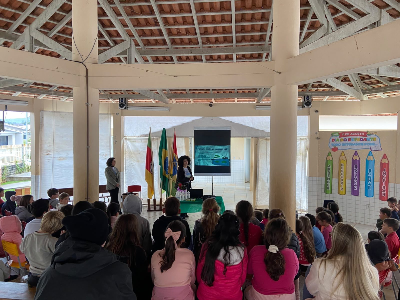 Pinheirinho do Vale - Água Limpa, Futuro Sustentável: Escola Municipal de Ensino Fundamental Padre Augusto Dalcin