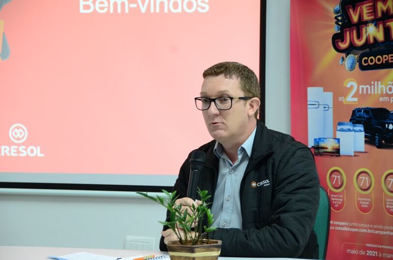 Lançamento campanha Vem Junto Cooperar da Cresol Raiz