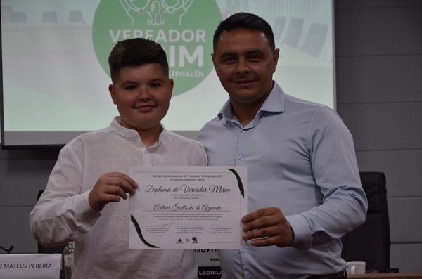 FW - diplomação e posse dos vereadores mirins