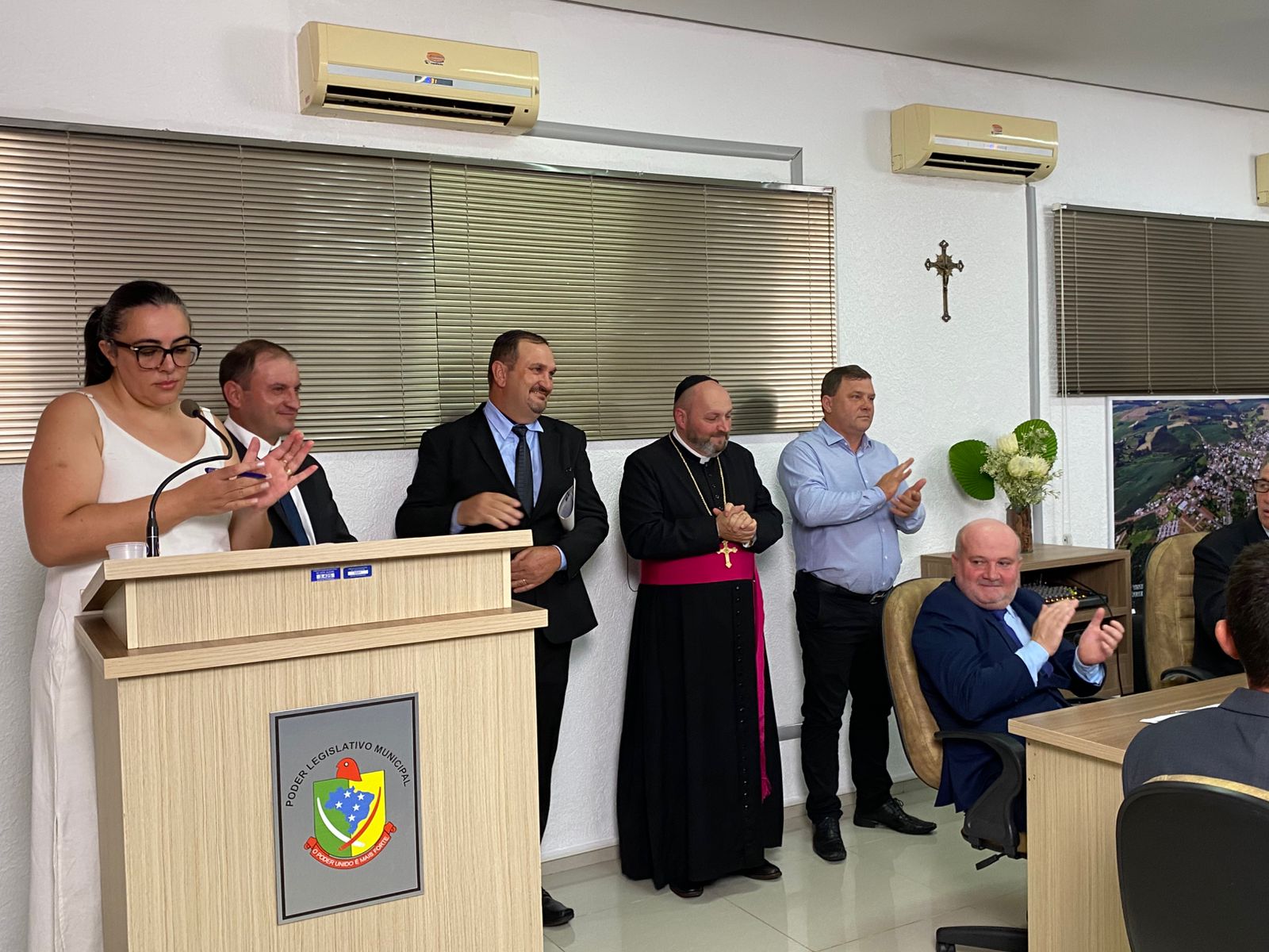 Posse dos eleitos do município de Vista Alegre