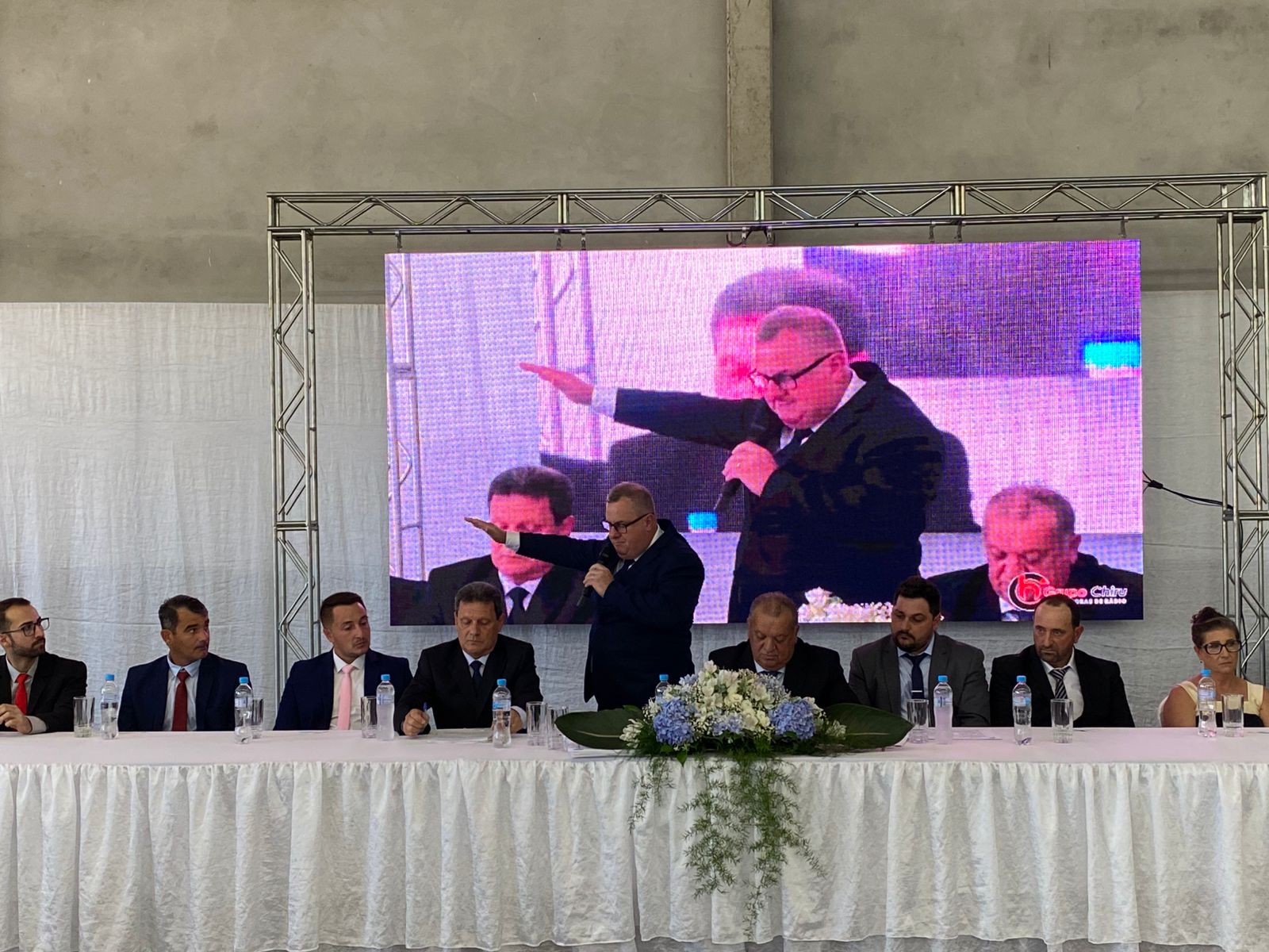Posse dos eleitos do município de Palmitinho