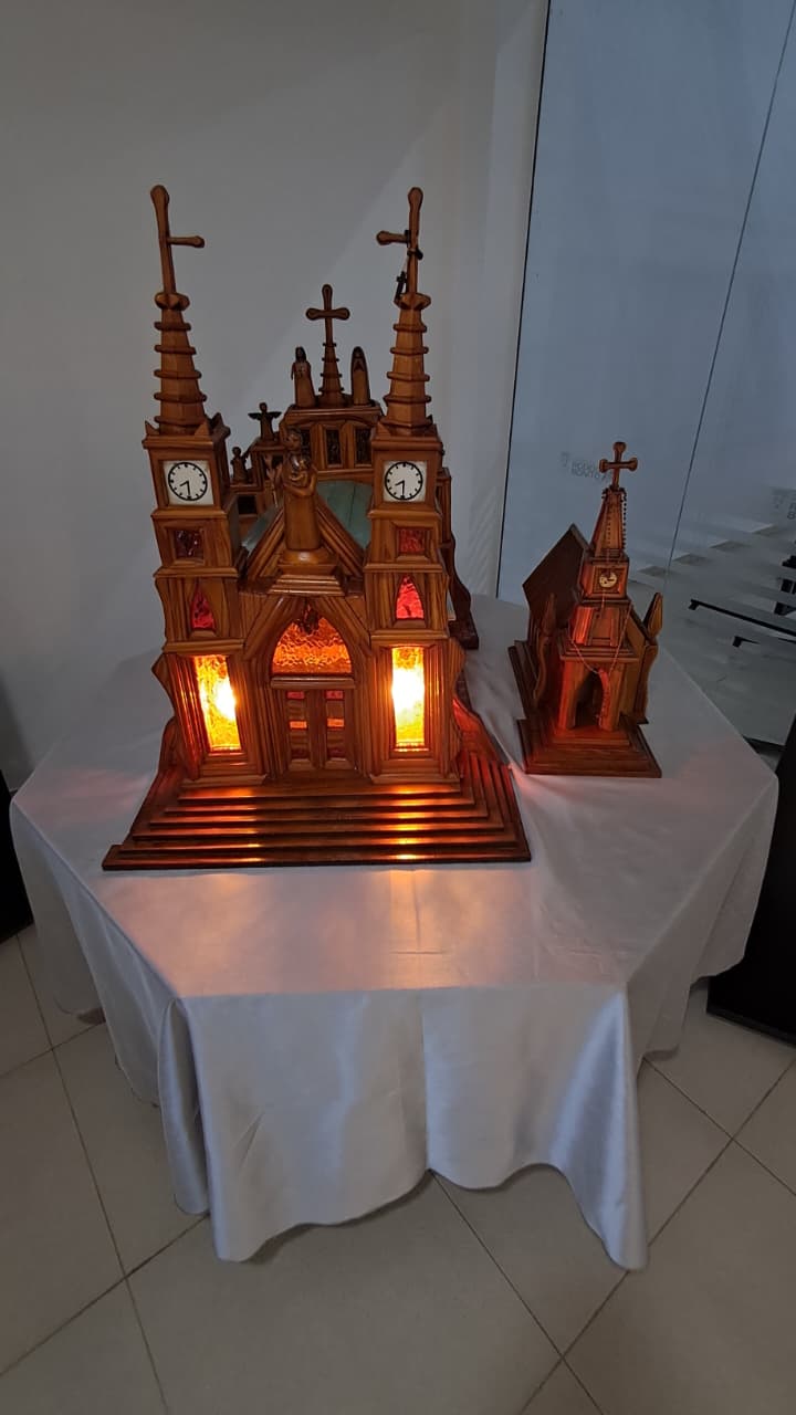 Centro Cultural de Rodeio Bonito recebe exposição “Arte em Madeira” até 30 de maio