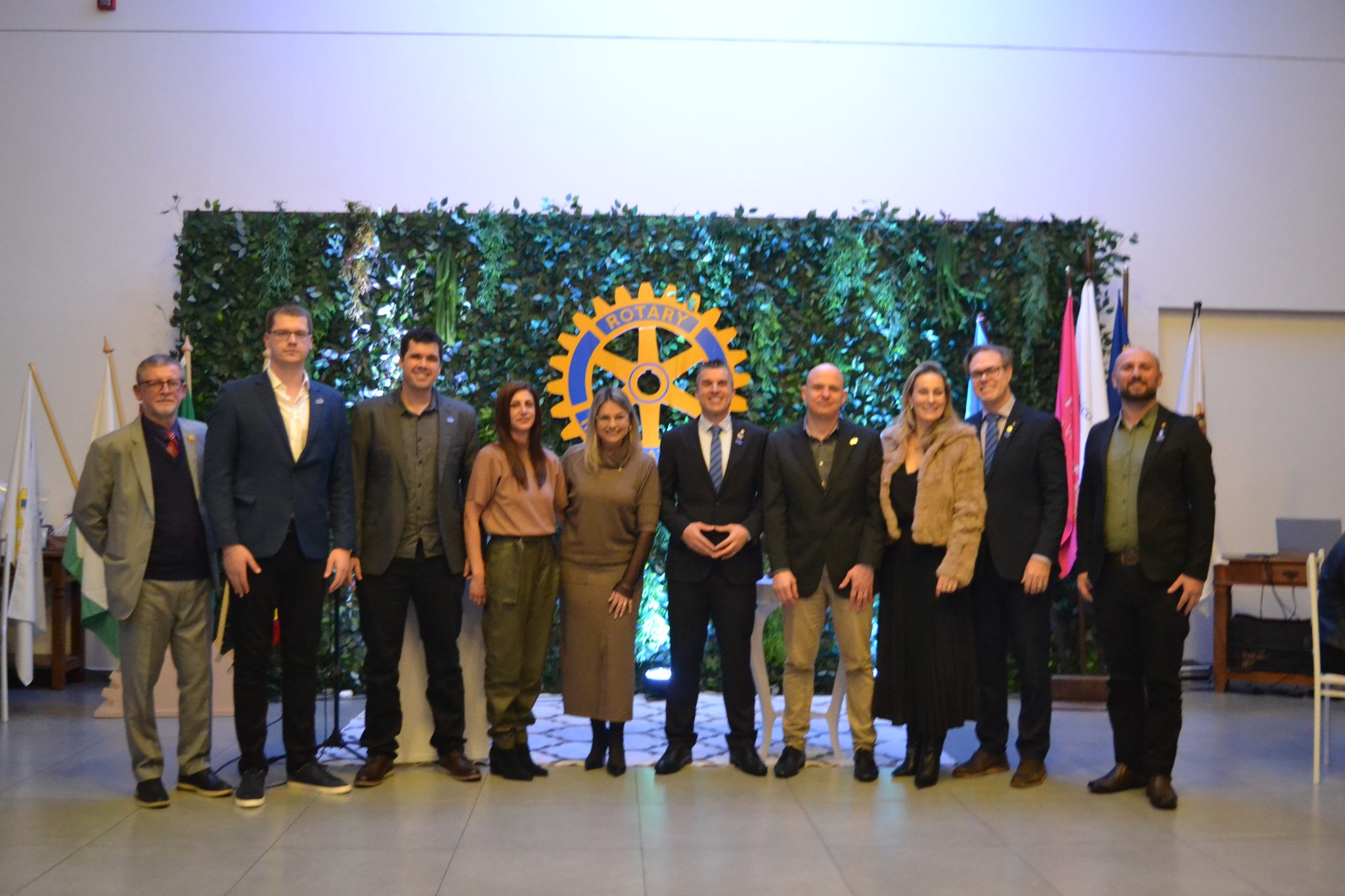 Posse das novas diretorias do Rotary Clube de Frederico Westphalen