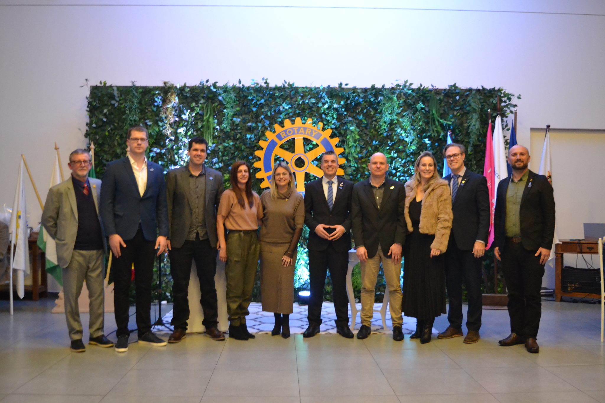 Posse das novas diretorias do Rotary Clube de Frederico Westphalen