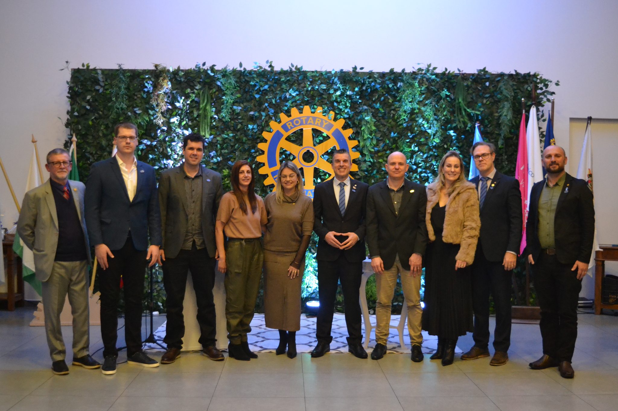 Posse das novas diretorias do Rotary Clube de Frederico Westphalen