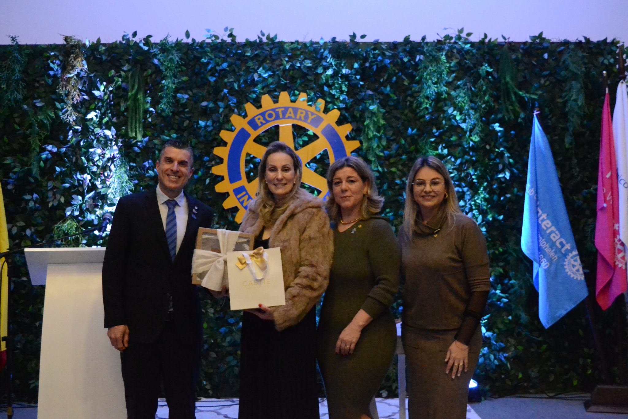 Posse das novas diretorias do Rotary Clube de Frederico Westphalen