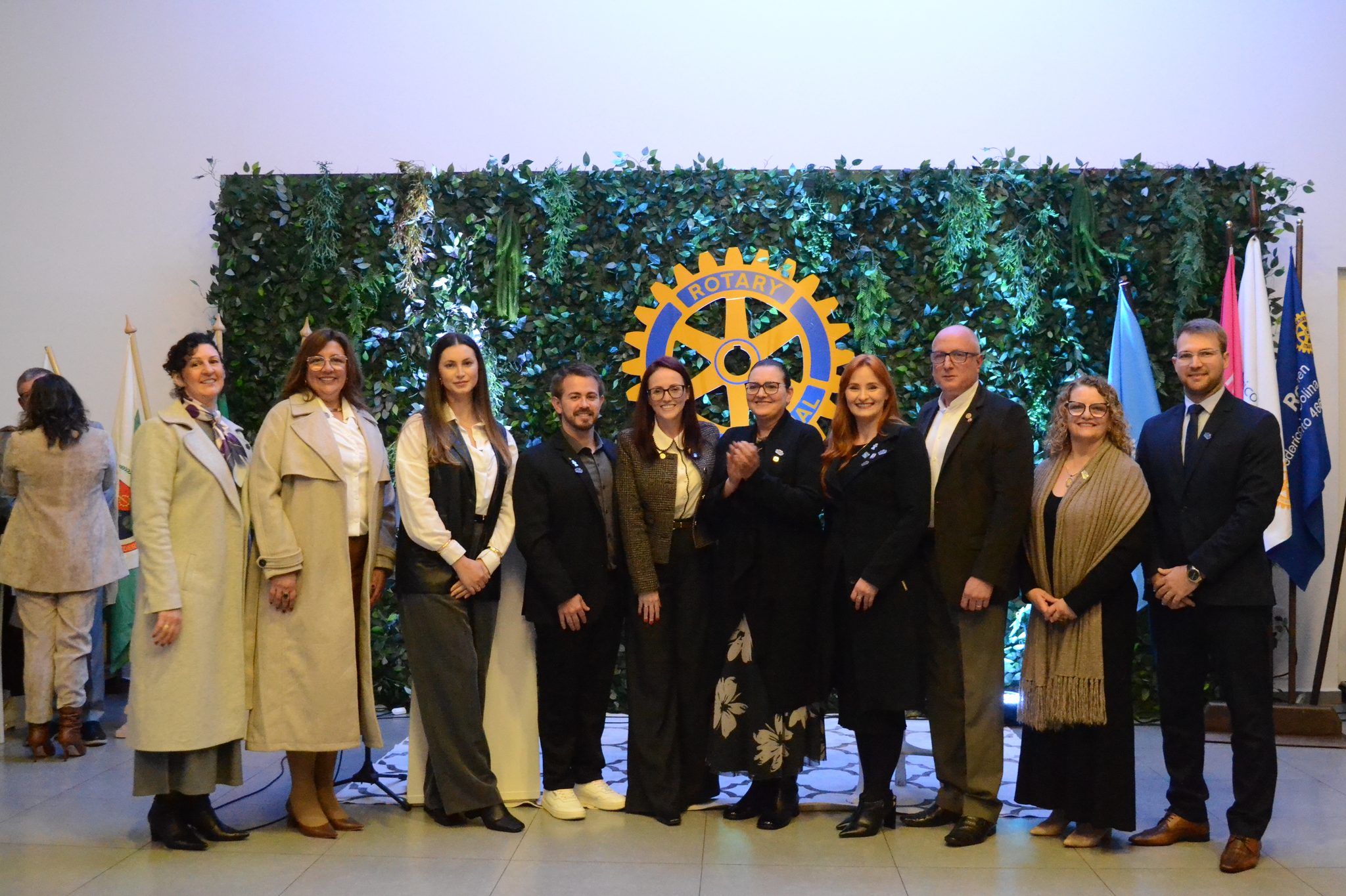 Posse das novas diretorias do Rotary Clube de Frederico Westphalen