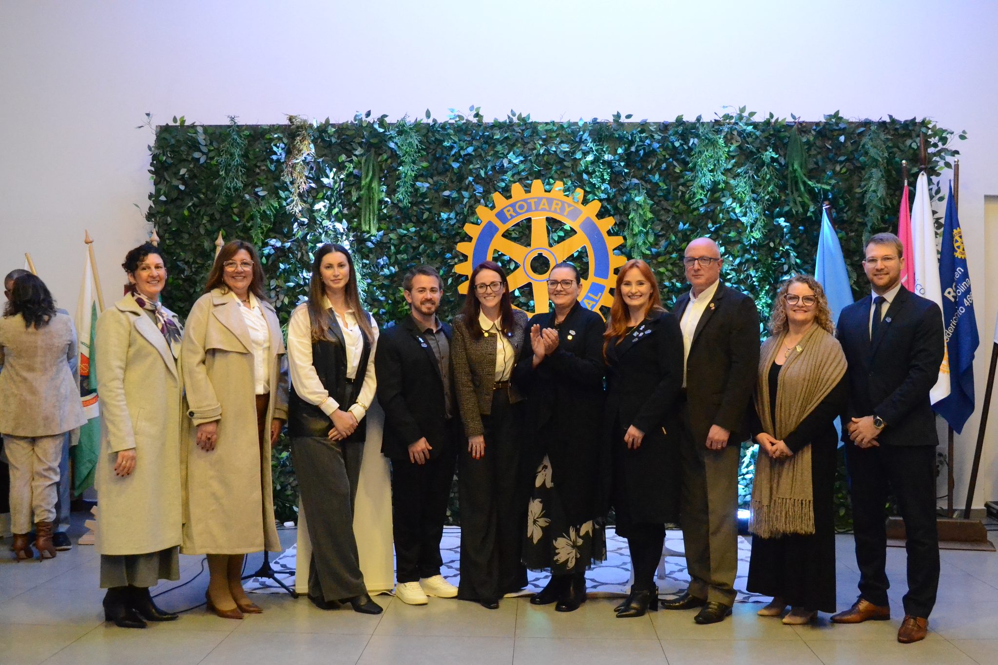 Posse das novas diretorias do Rotary Clube de Frederico Westphalen