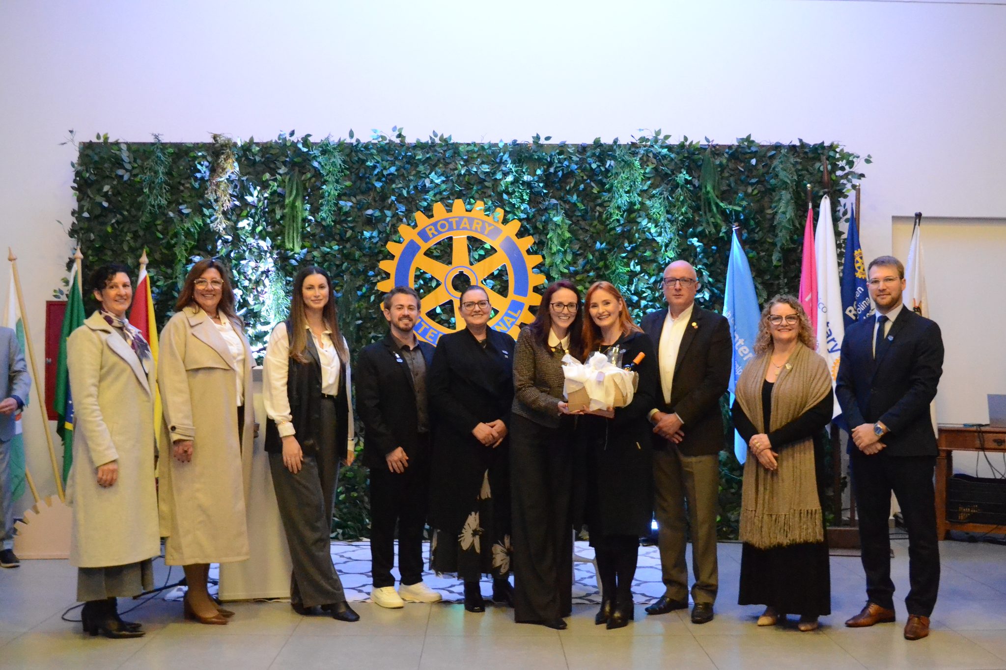 Posse das novas diretorias do Rotary Clube de Frederico Westphalen