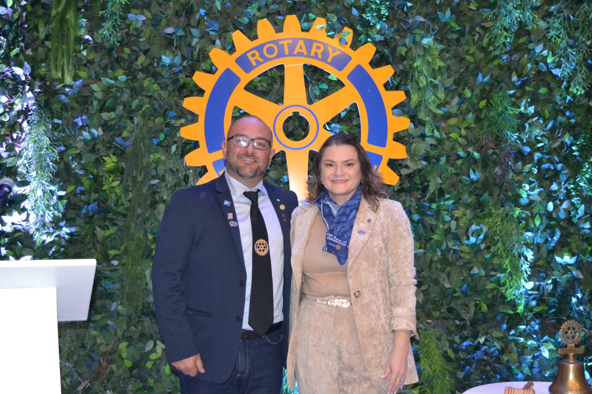 Posse das novas diretorias do Rotary Clube de Frederico Westphalen