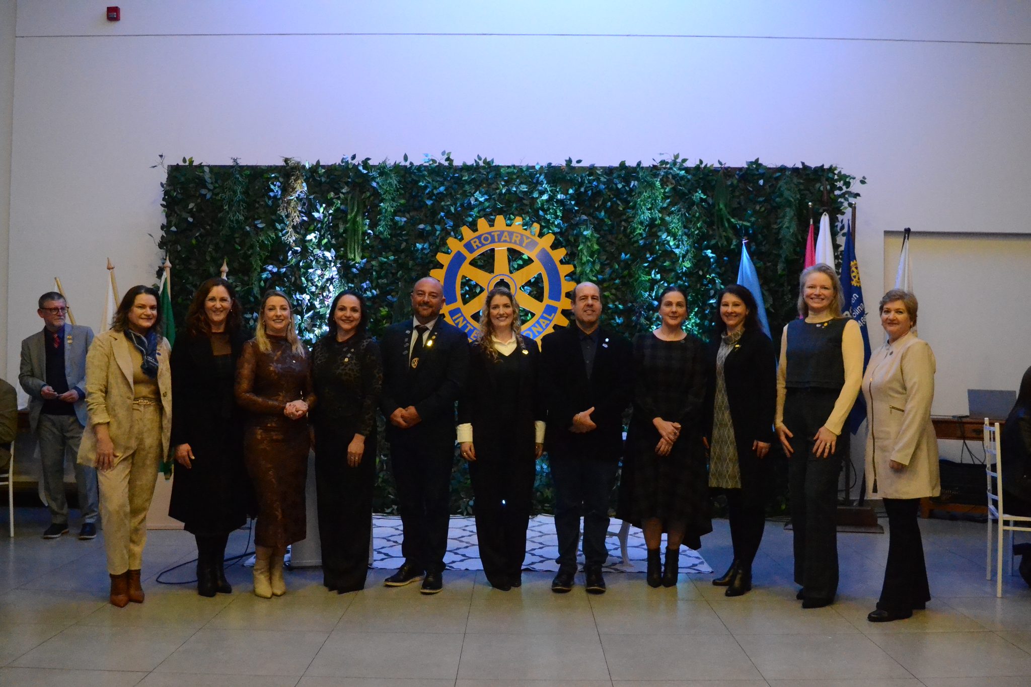 Posse das novas diretorias do Rotary Clube de Frederico Westphalen