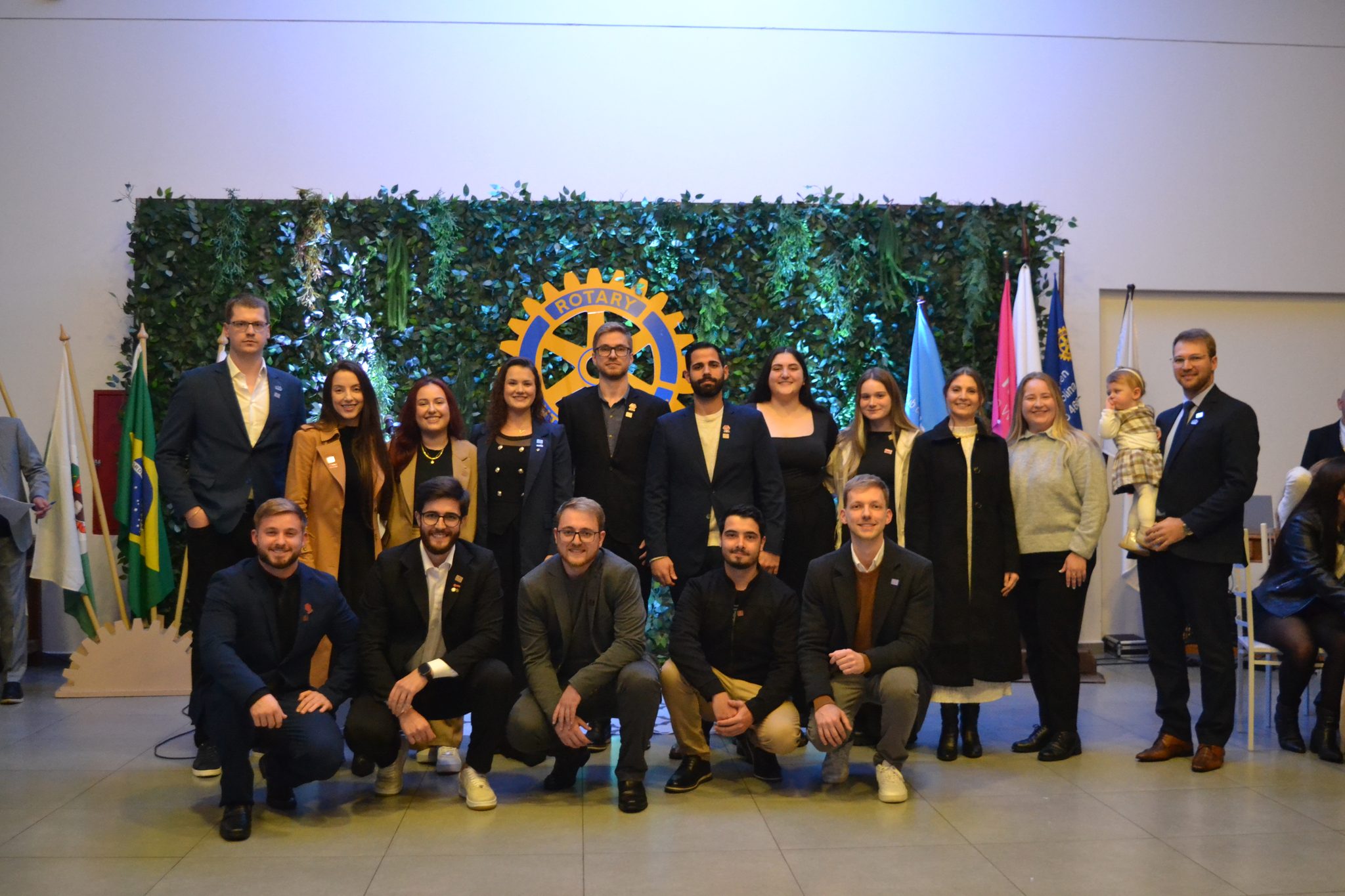 Posse das novas diretorias do Rotary Clube de Frederico Westphalen