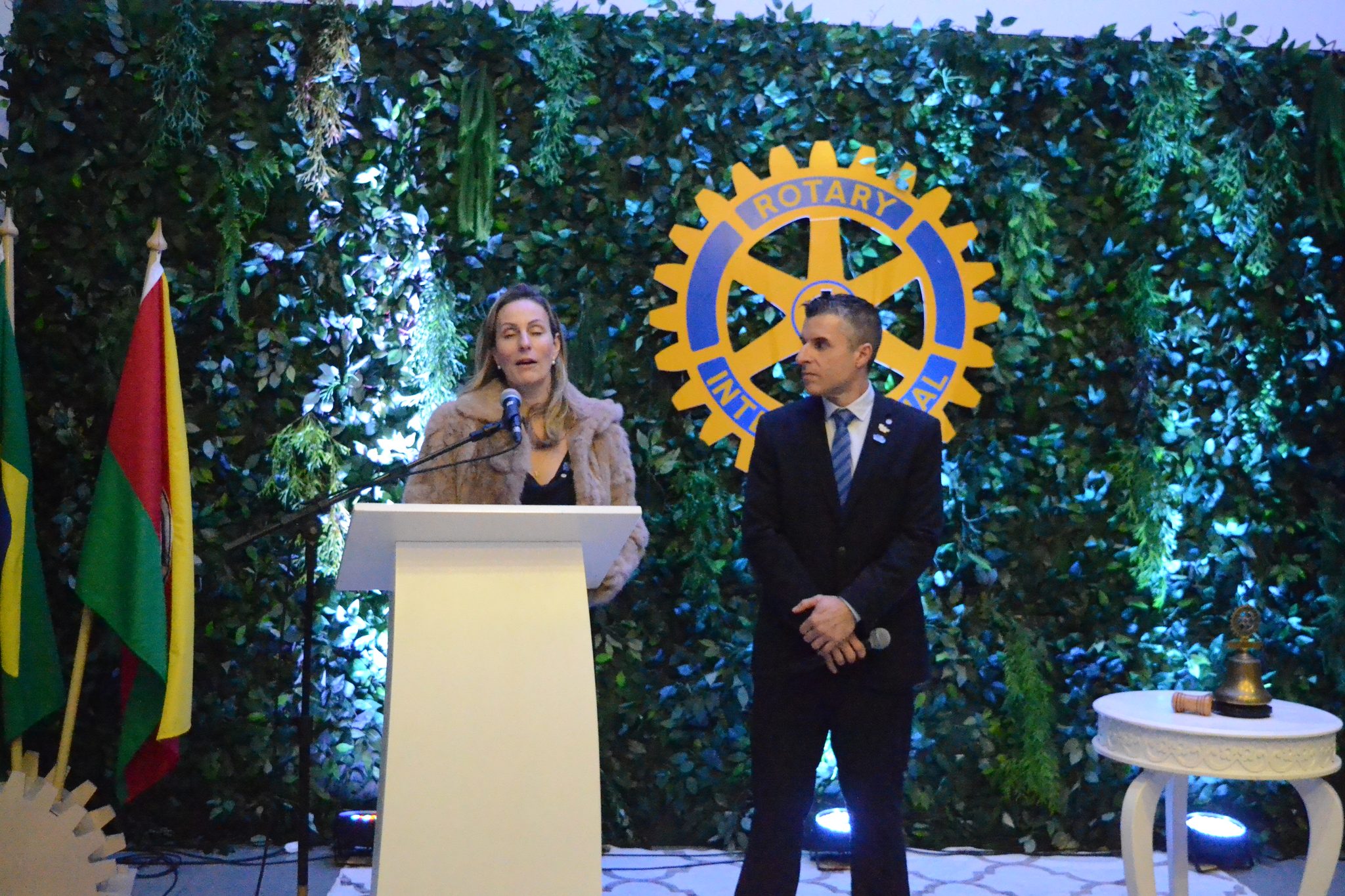Posse das novas diretorias do Rotary Clube de Frederico Westphalen