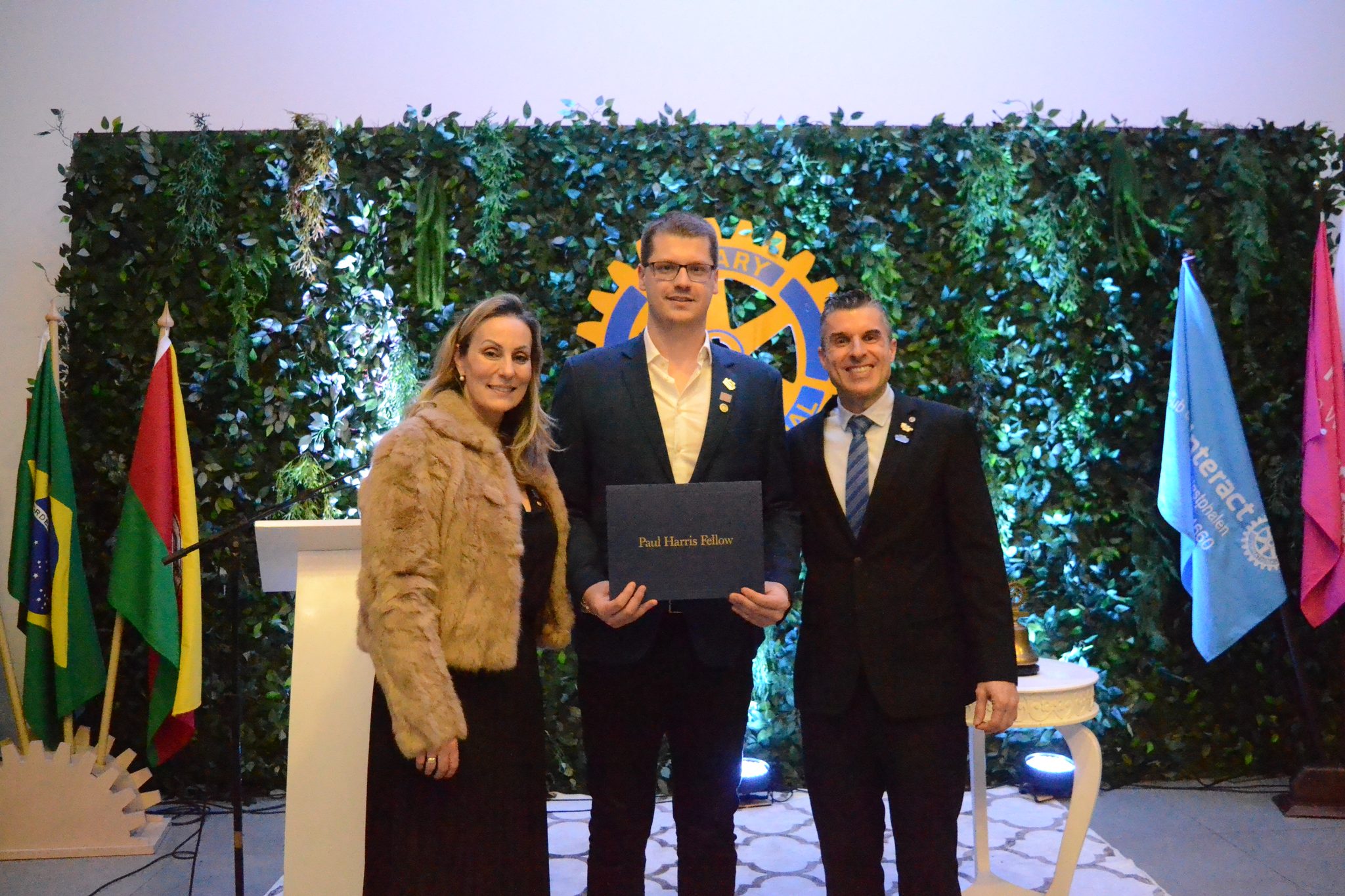 Posse das novas diretorias do Rotary Clube de Frederico Westphalen