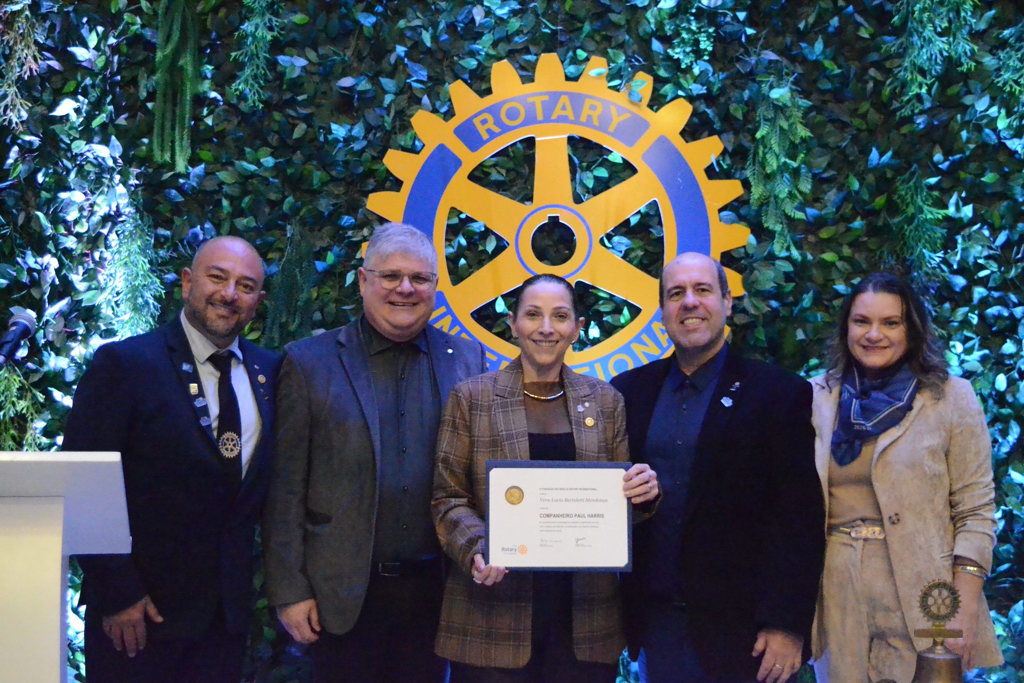 Posse das novas diretorias do Rotary Clube de Frederico Westphalen