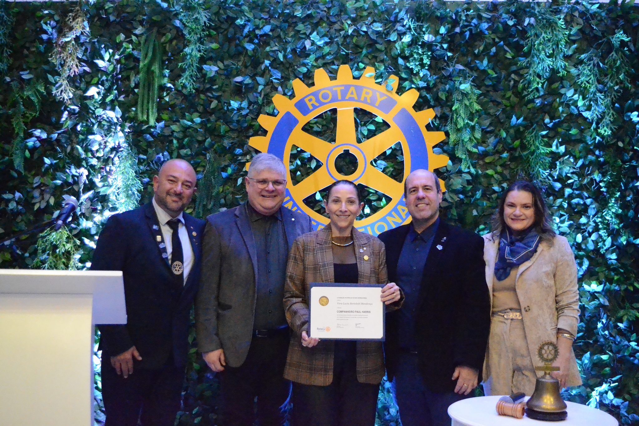 Posse das novas diretorias do Rotary Clube de Frederico Westphalen