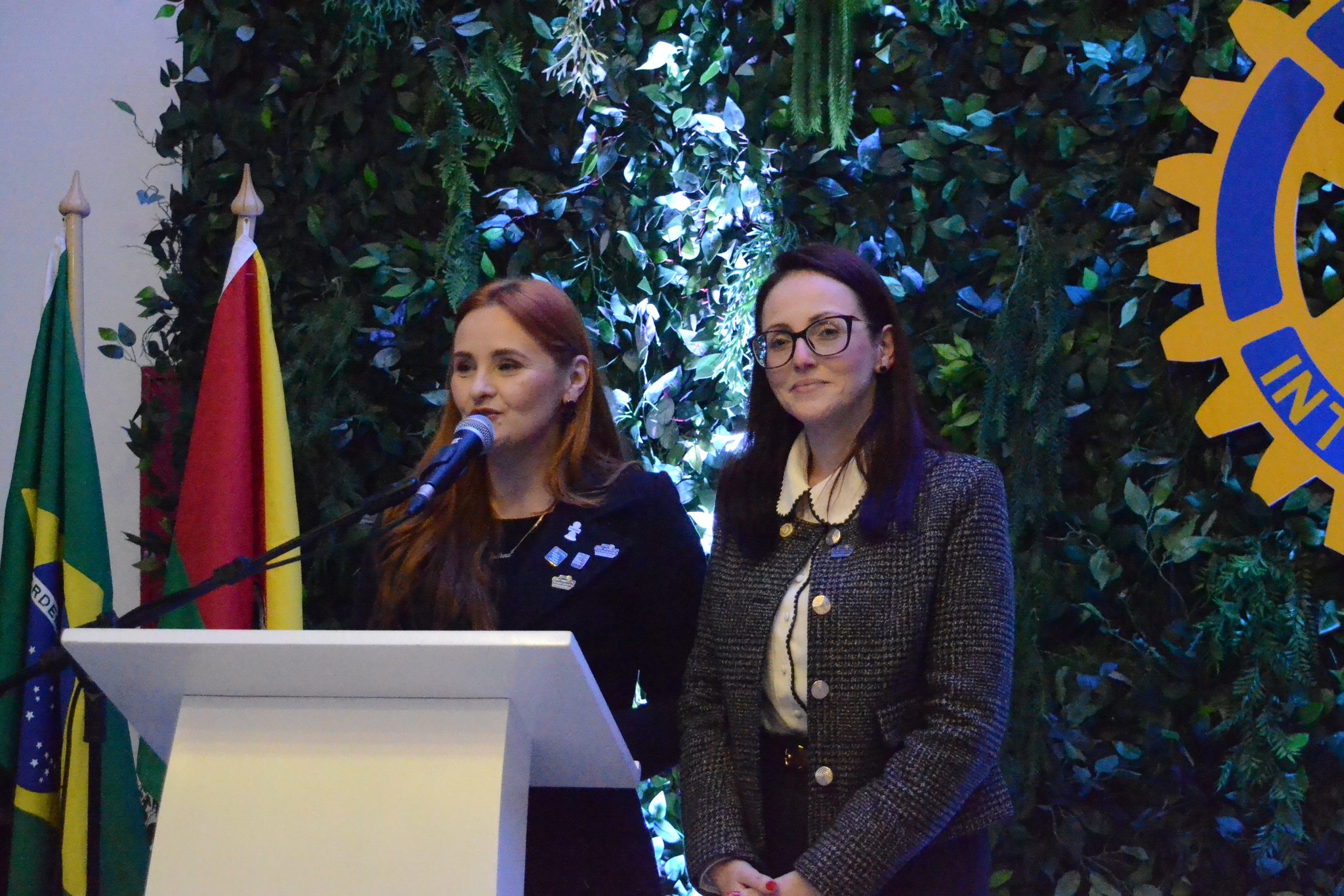 Posse das novas diretorias do Rotary Clube de Frederico Westphalen