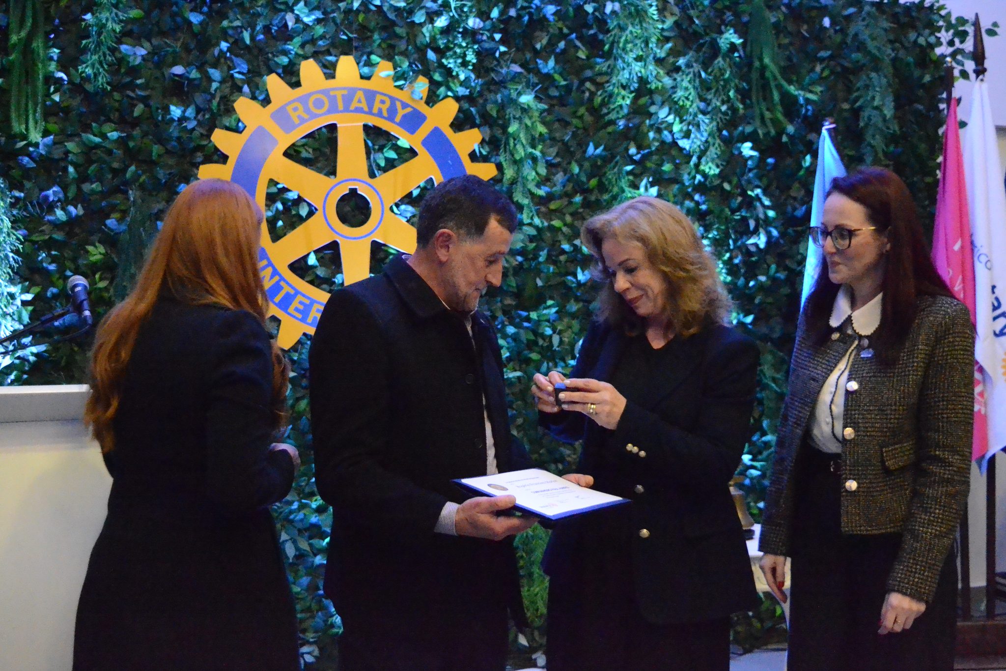 Posse das novas diretorias do Rotary Clube de Frederico Westphalen
