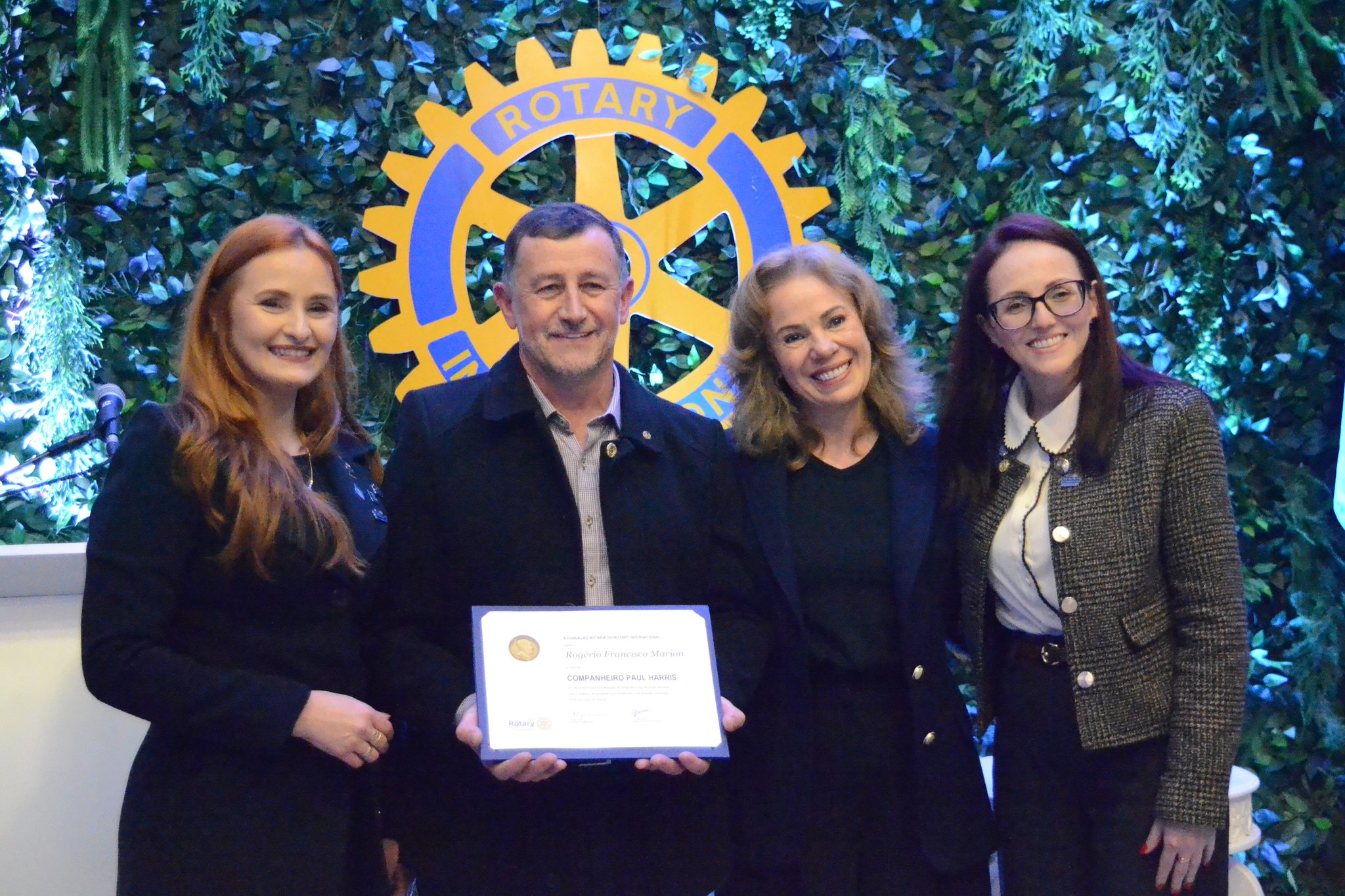 Posse das novas diretorias do Rotary Clube de Frederico Westphalen