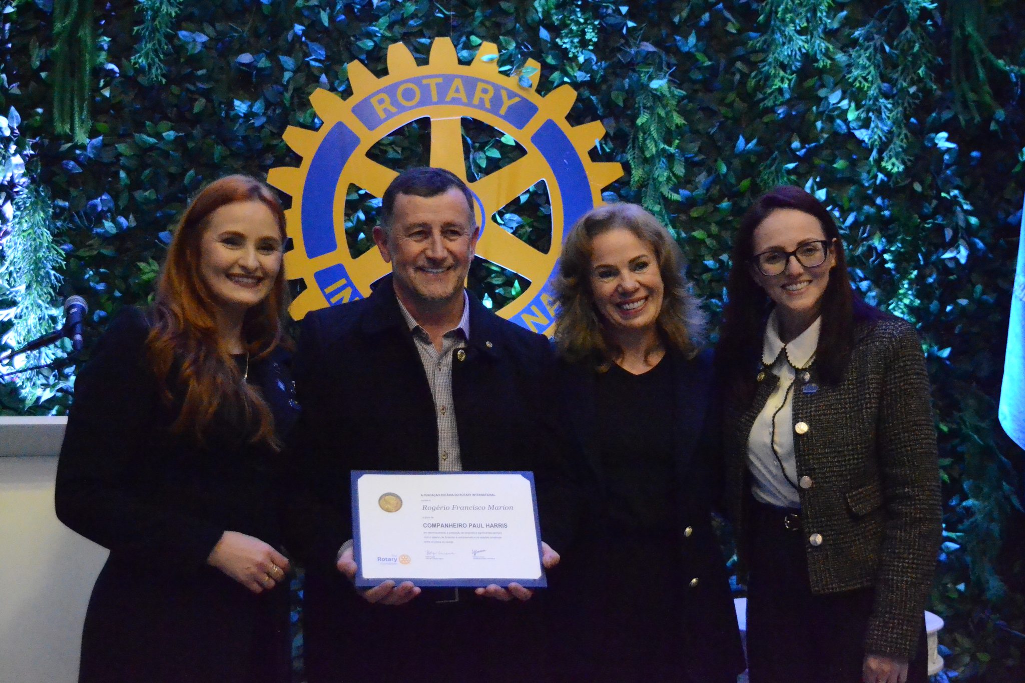 Posse das novas diretorias do Rotary Clube de Frederico Westphalen