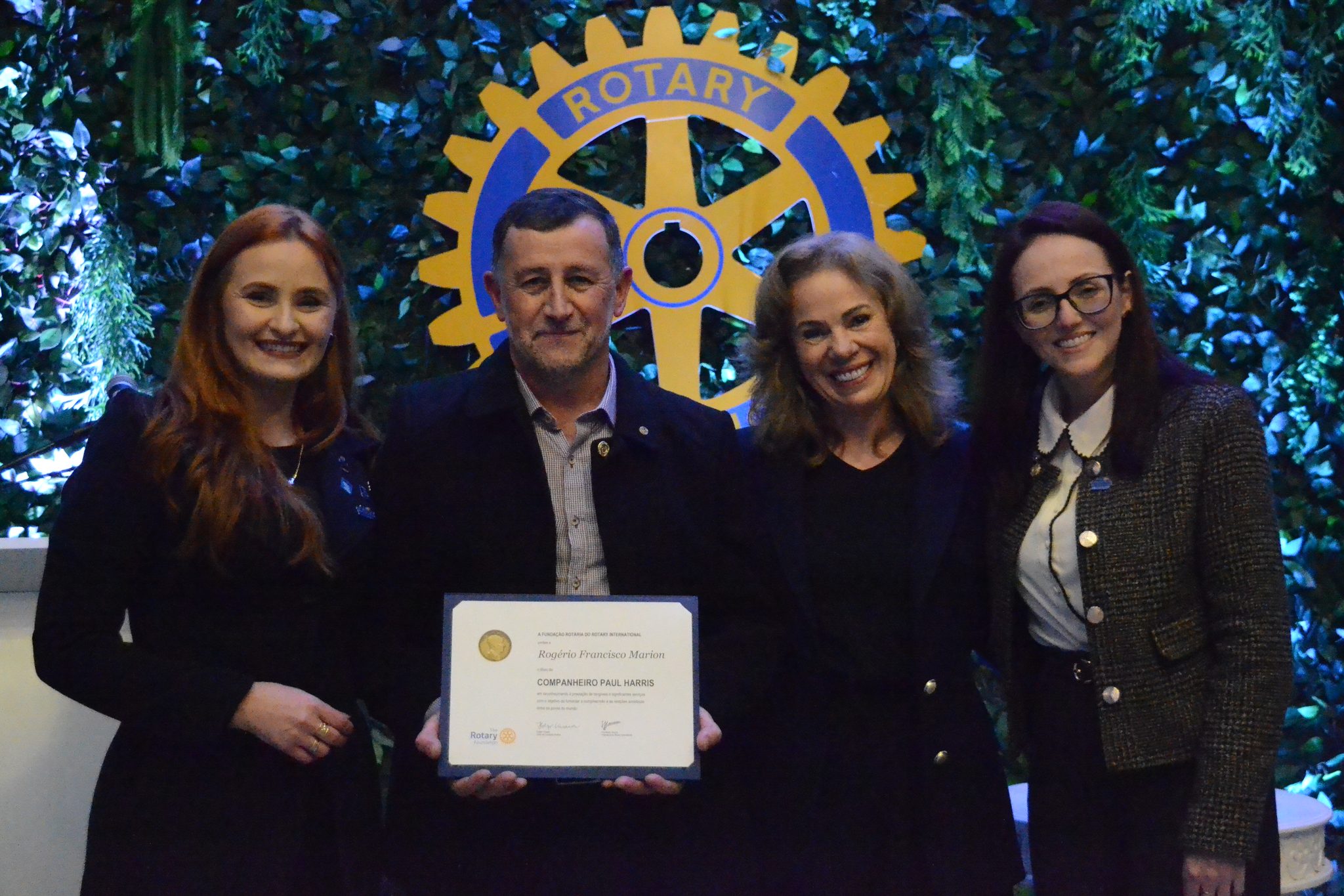 Posse das novas diretorias do Rotary Clube de Frederico Westphalen
