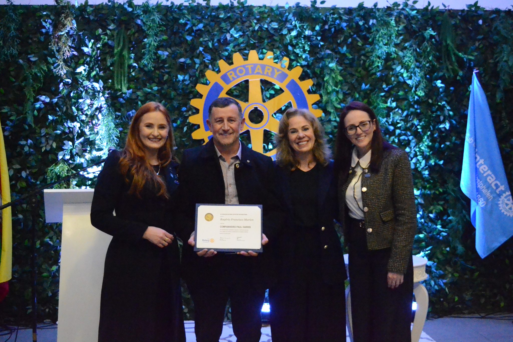 Posse das novas diretorias do Rotary Clube de Frederico Westphalen
