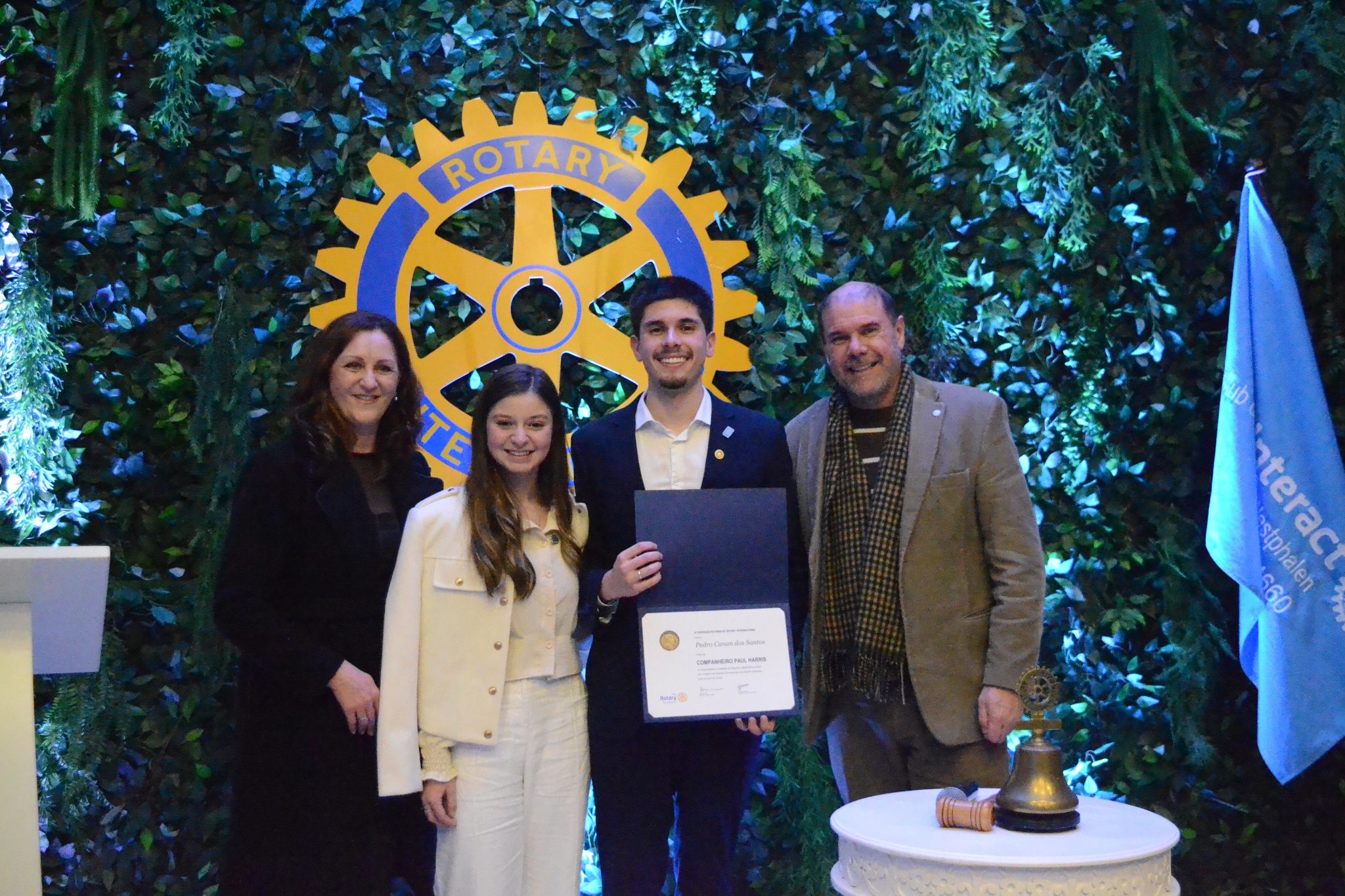 Posse das novas diretorias do Rotary Clube de Frederico Westphalen