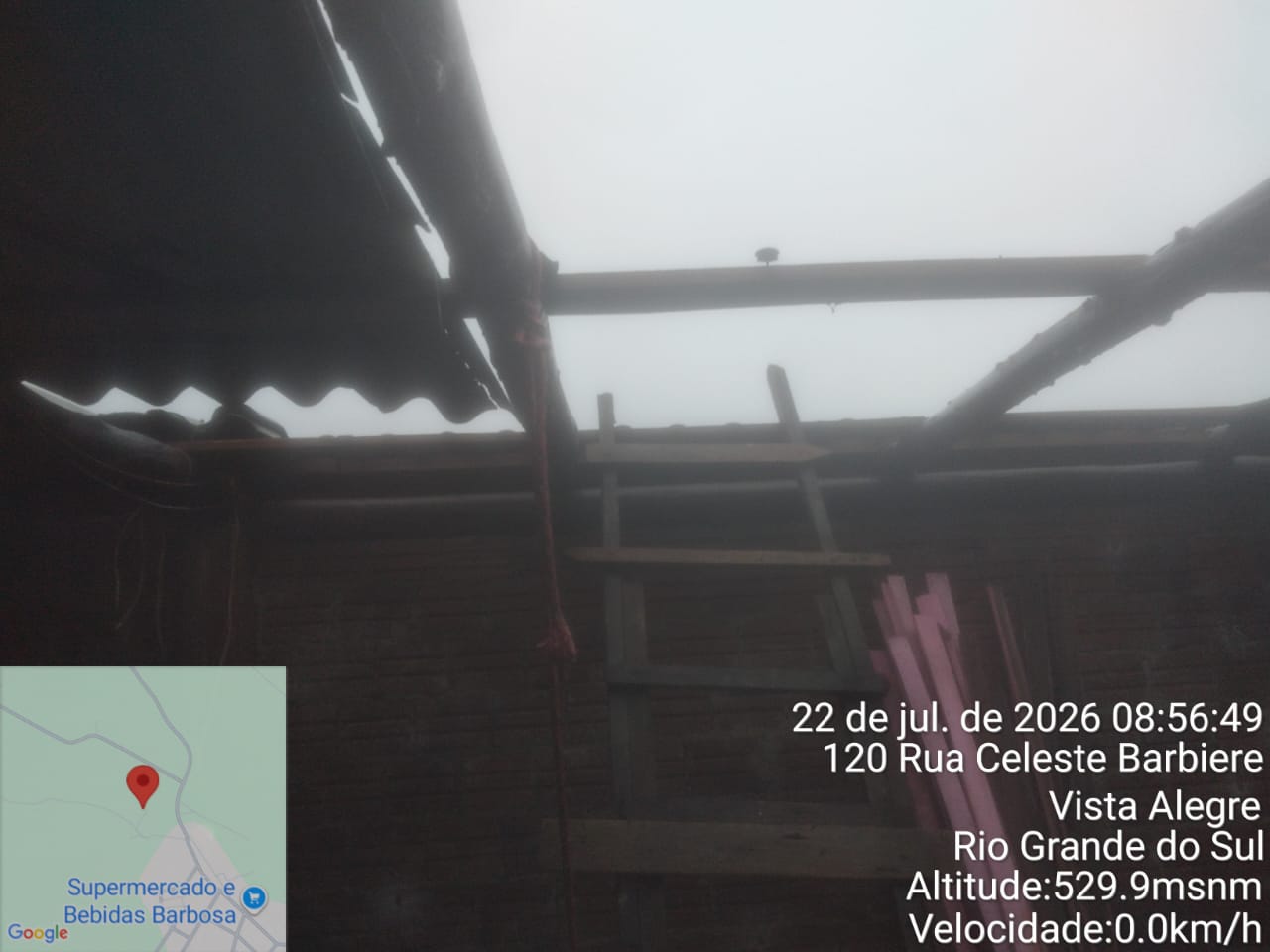Vista Alegre faz apelo por doações após temporal; colchões e cobertas são prioridade