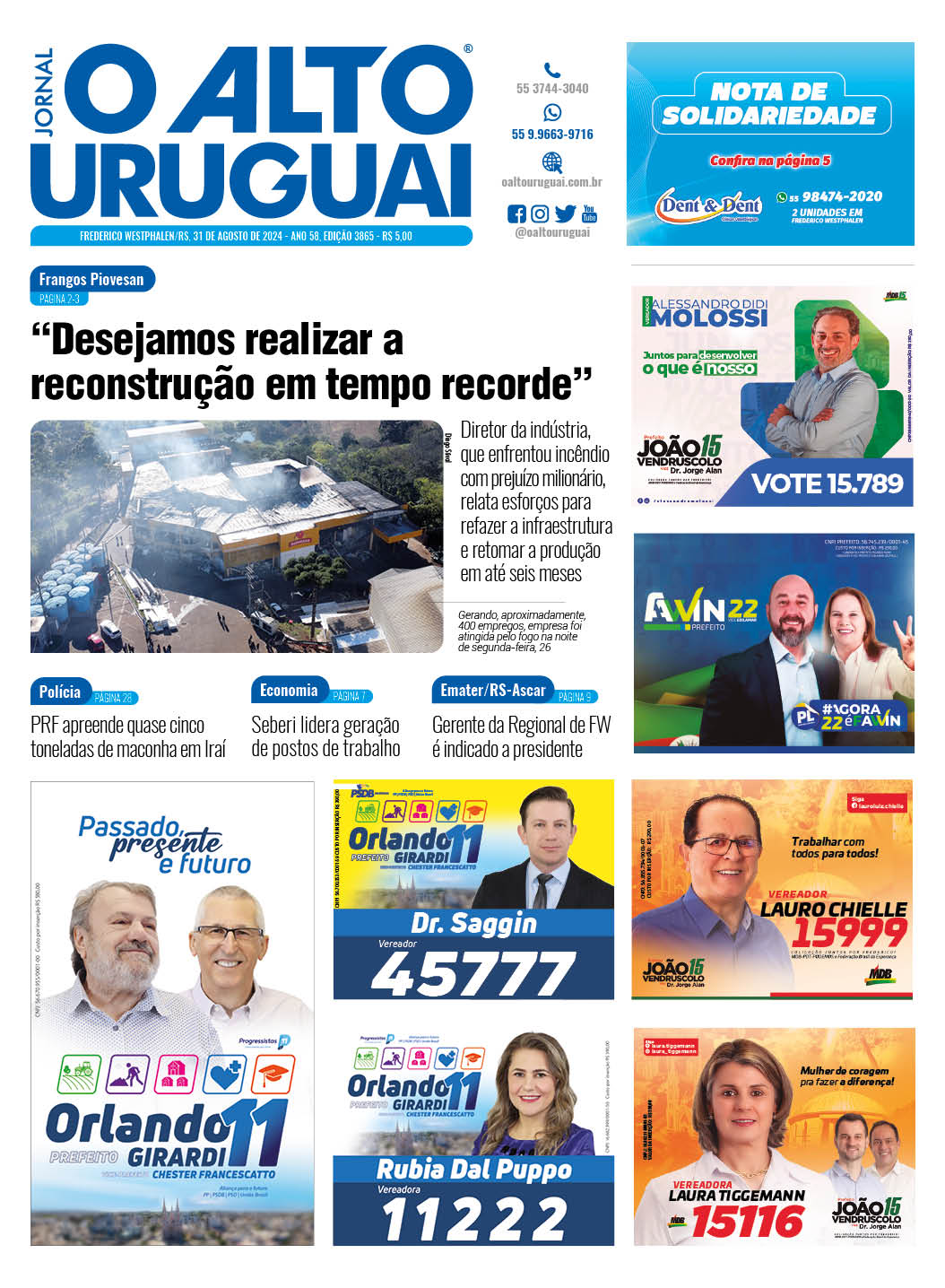 AU Impresso - 3865 - Sábado