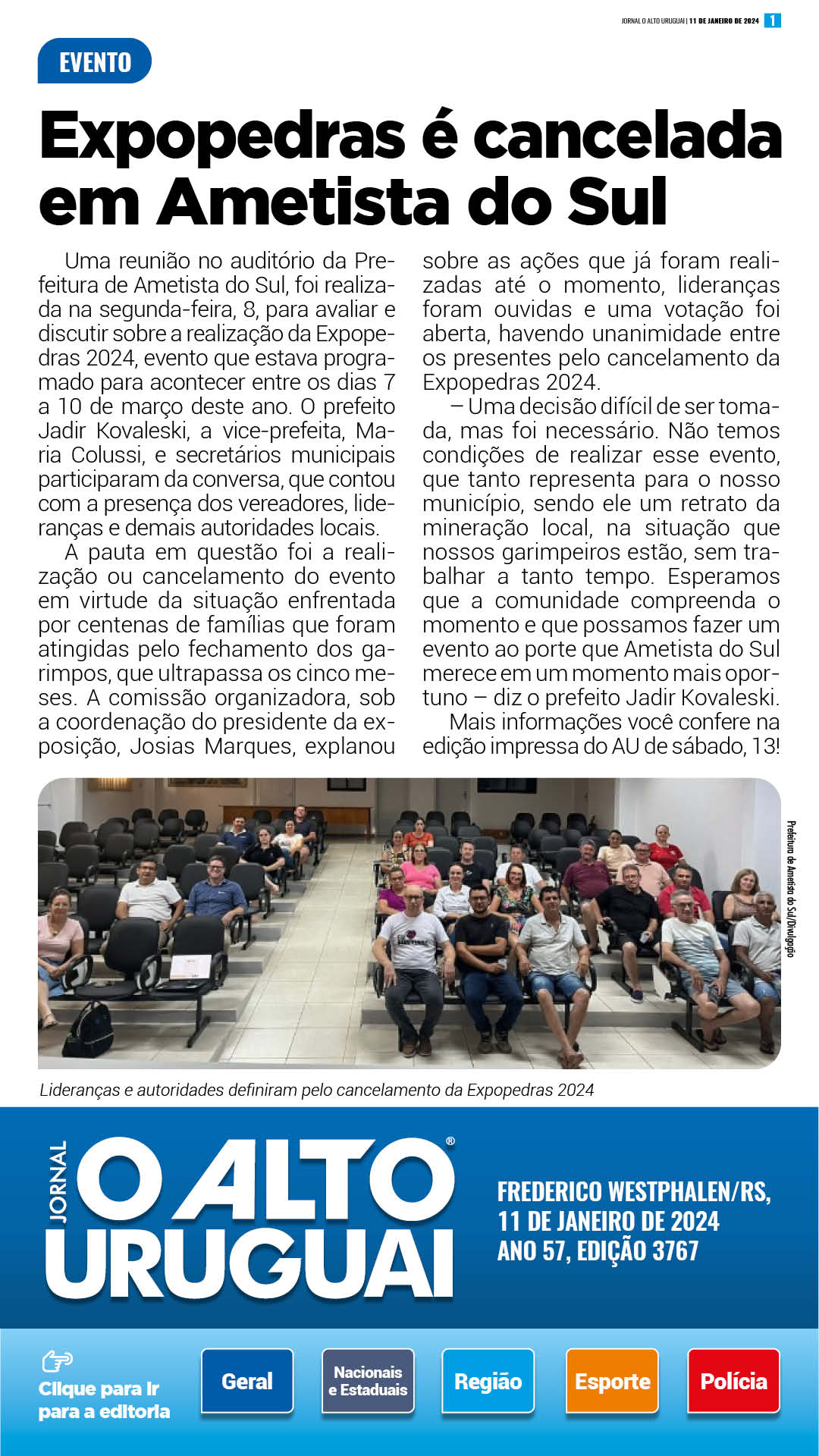 AU Diário - 3767 - Quinta