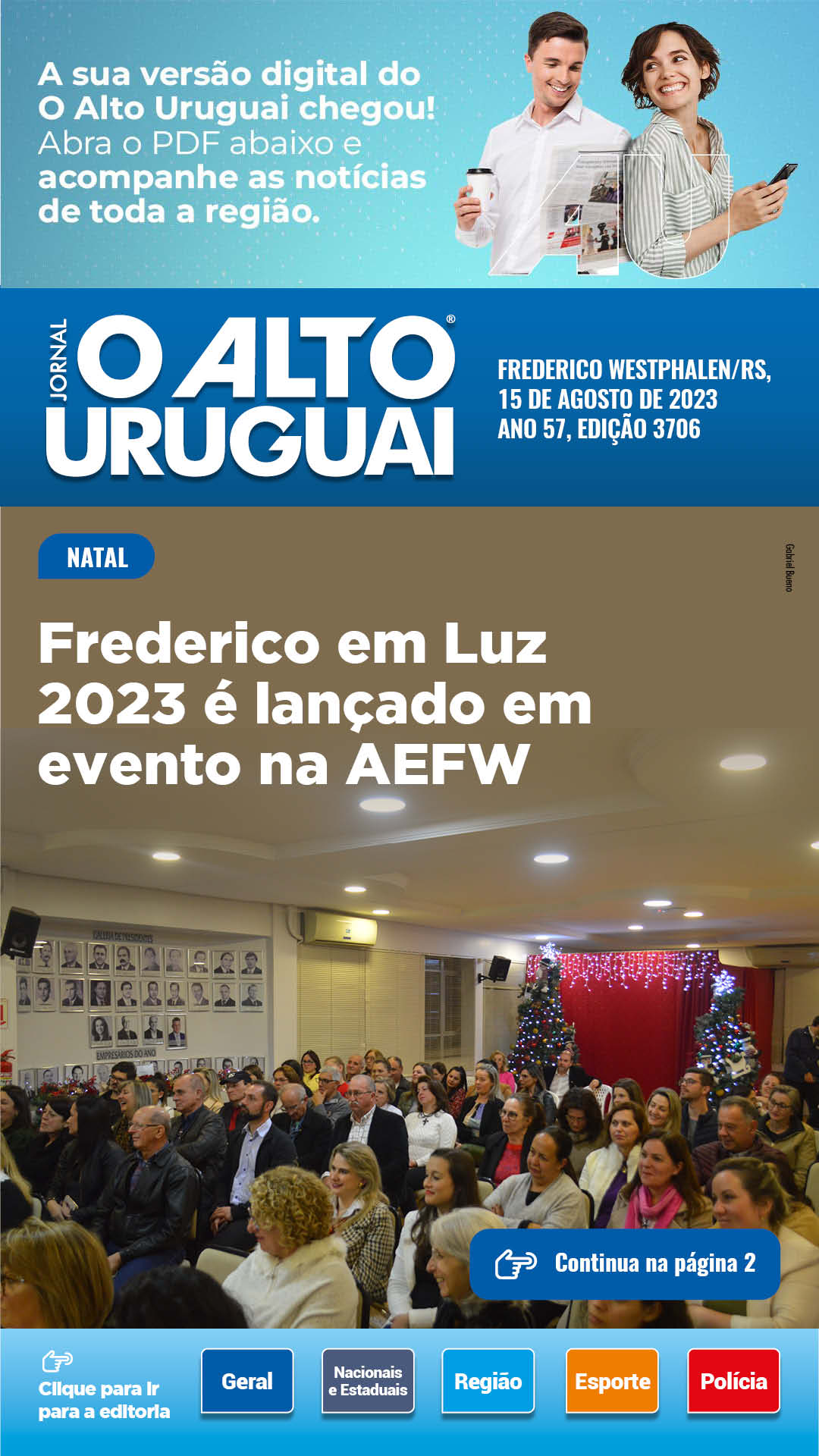 AU Diário - 3706 - Terça