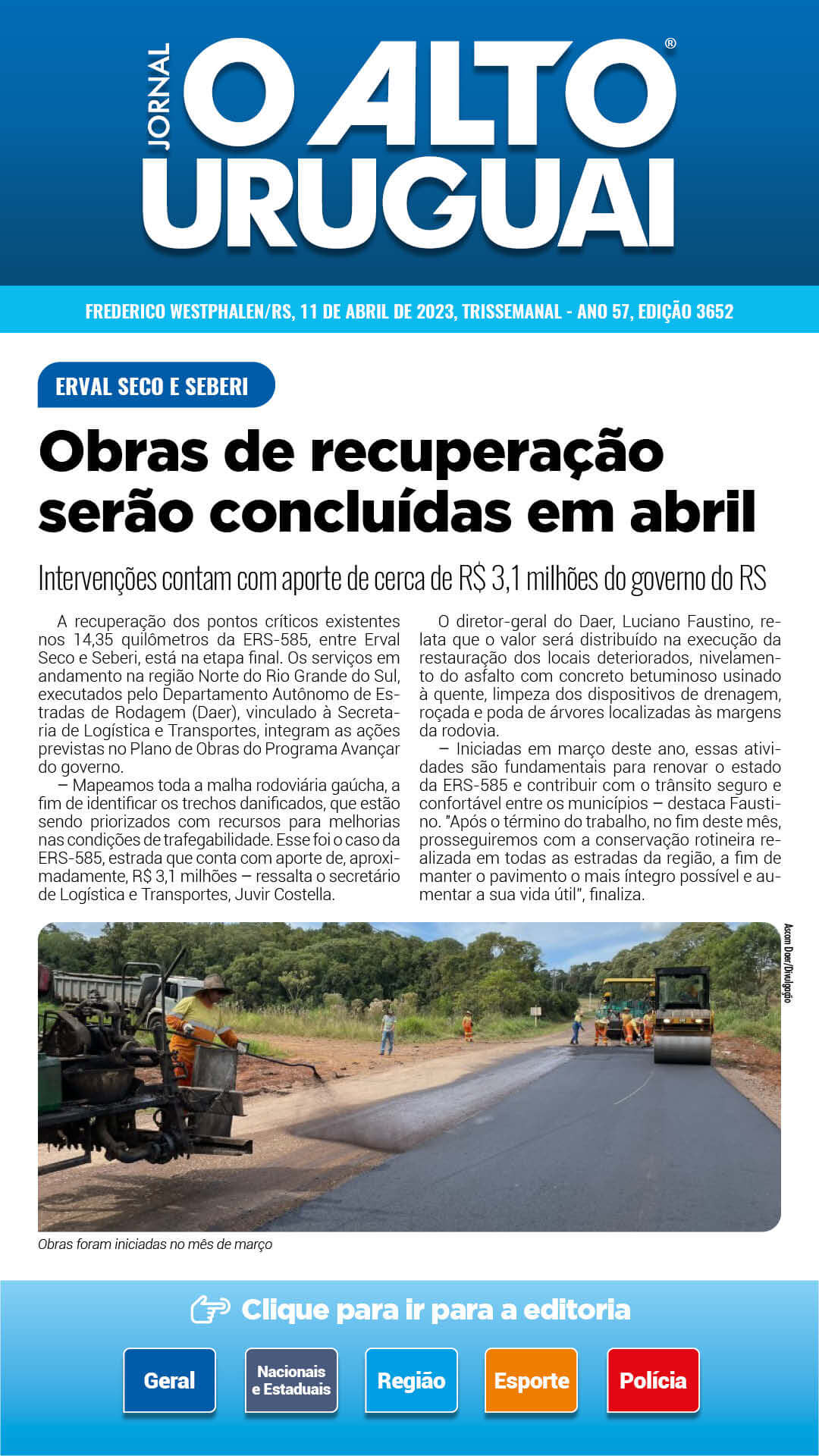 AU Diário - 3652 - Terça