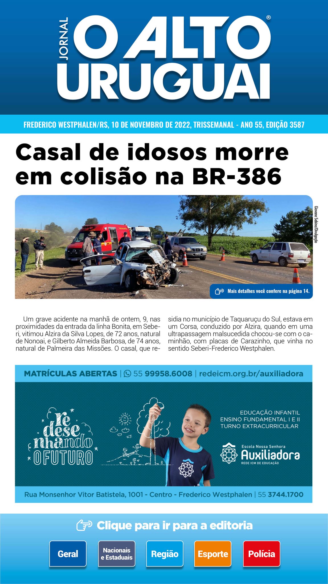 AU Diário - 3587 - Quinta