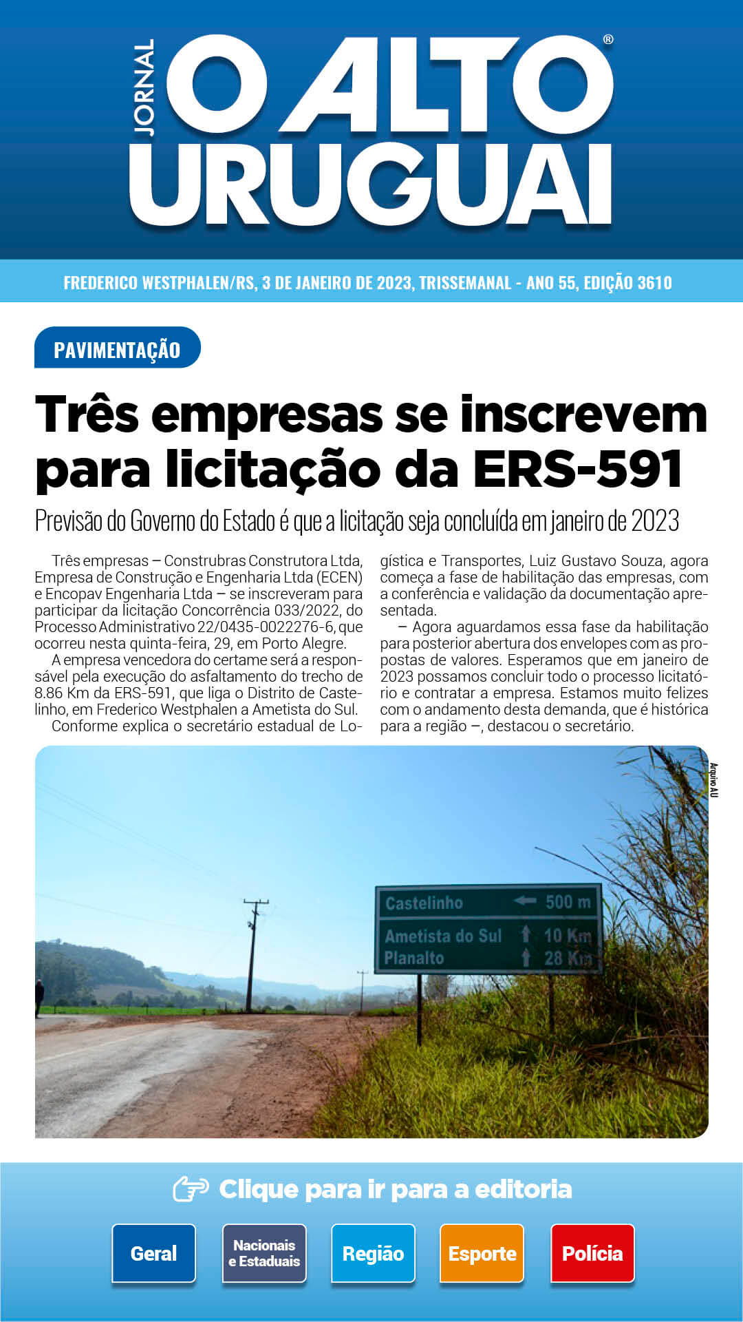 AU Diário - 3610 - Terça