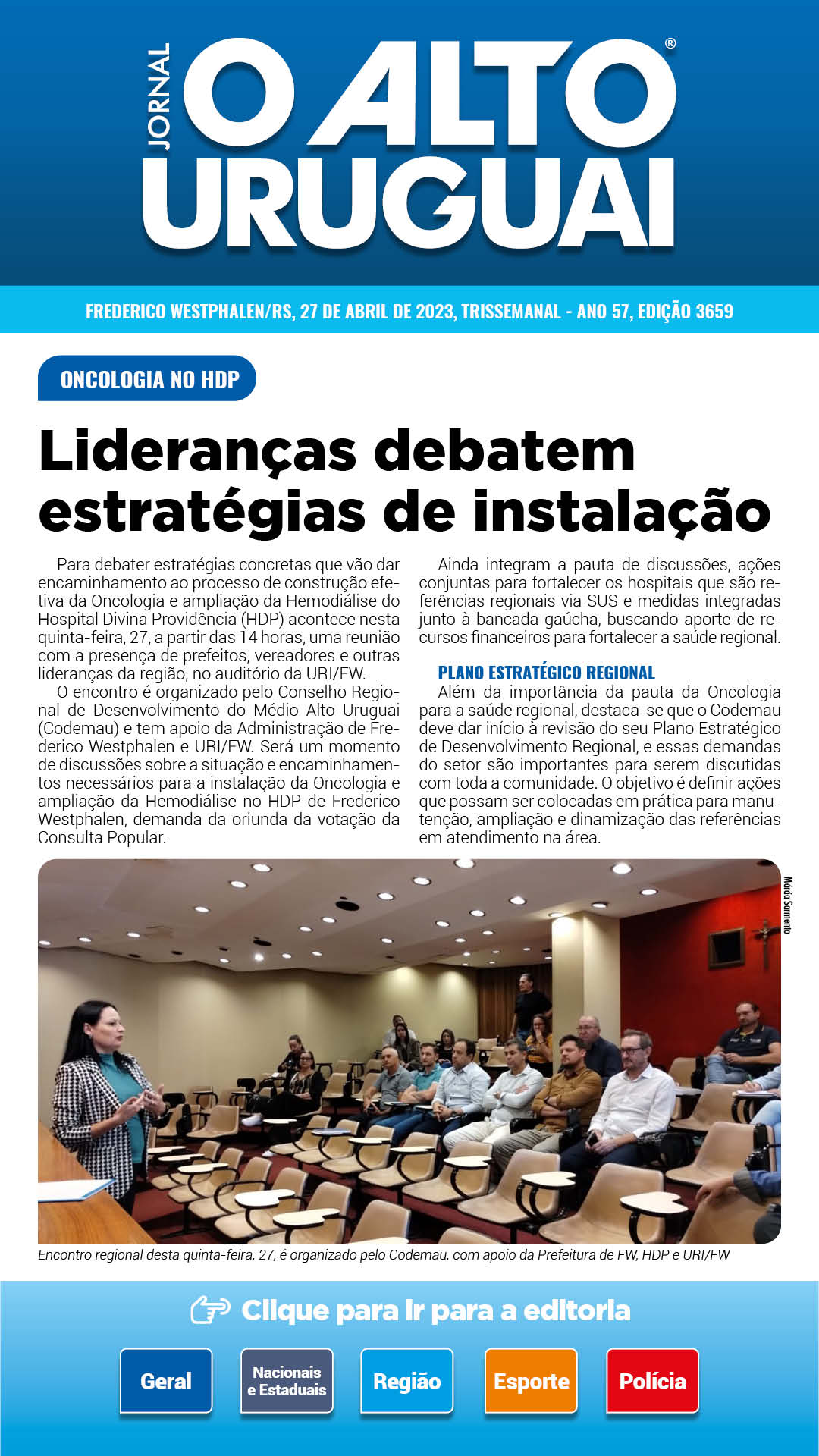 AU Diário - 3659 - Quinta