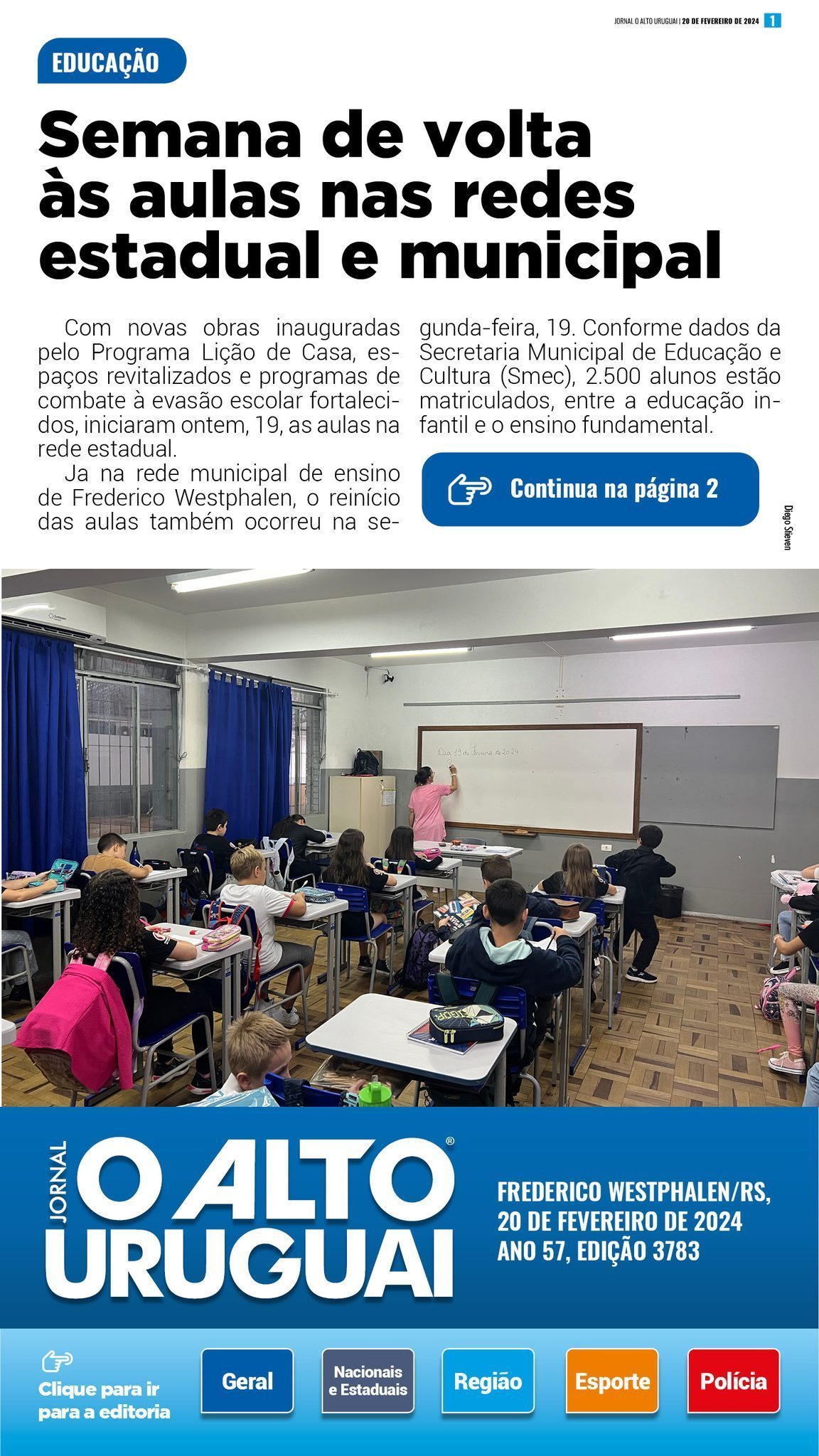 AU Diário - 3783 - Terça