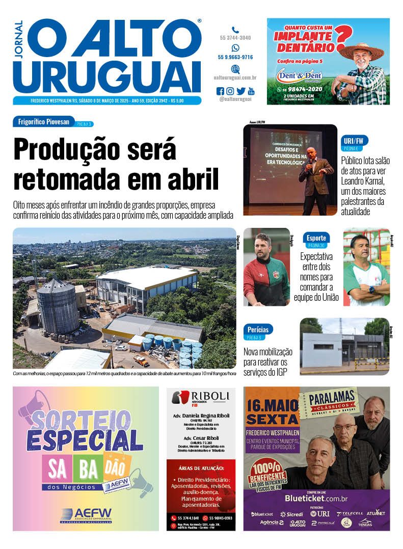 AU Impresso - 3942 - Sábado