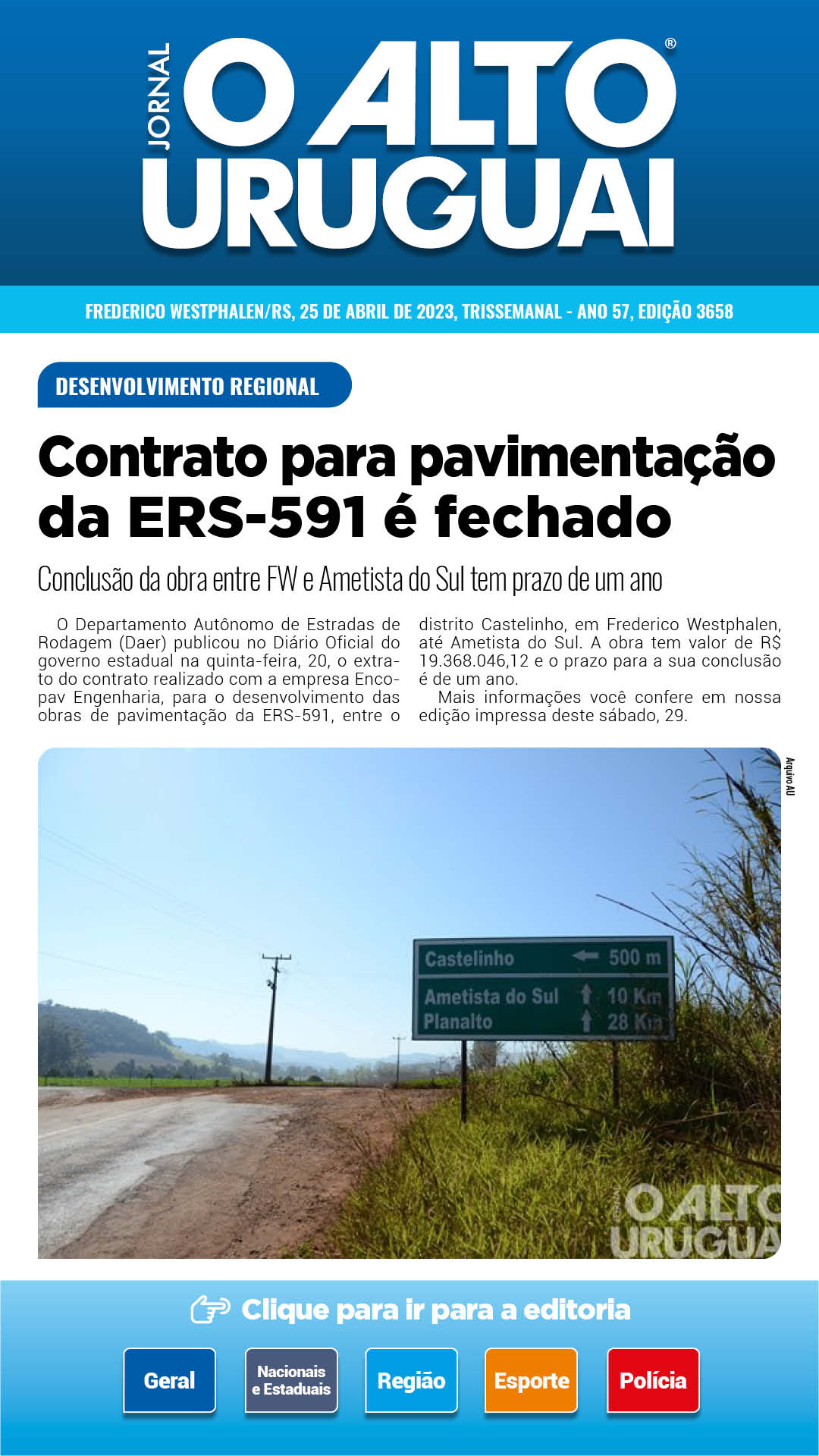 AU Diário - 3658 - Terça