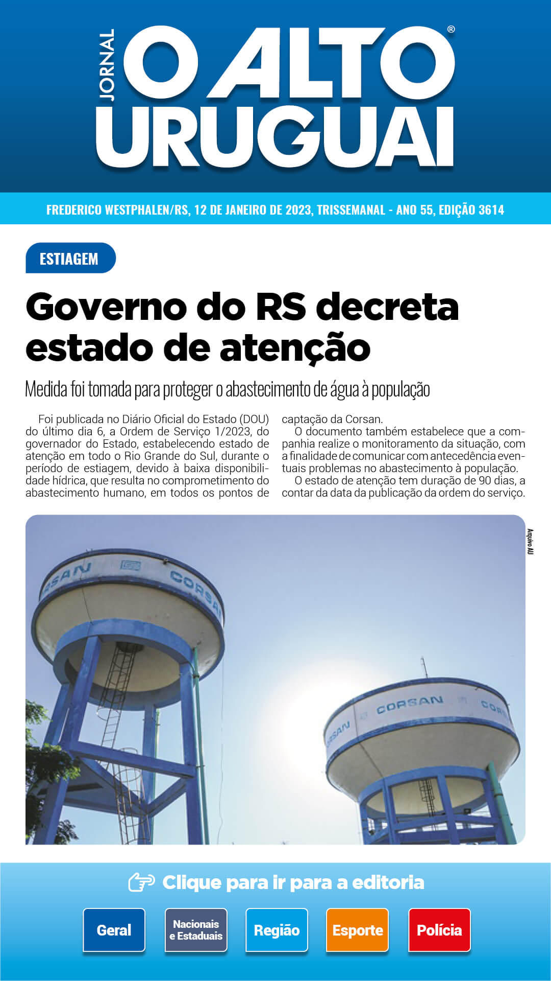 AU Diário - 3614 - Quinta