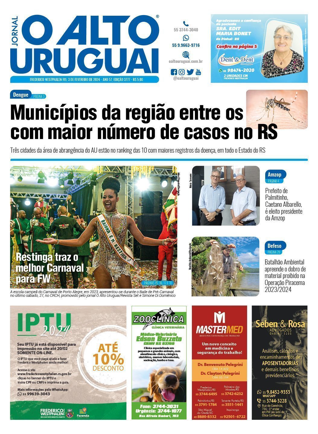AU Impresso - 3777 - Sábado