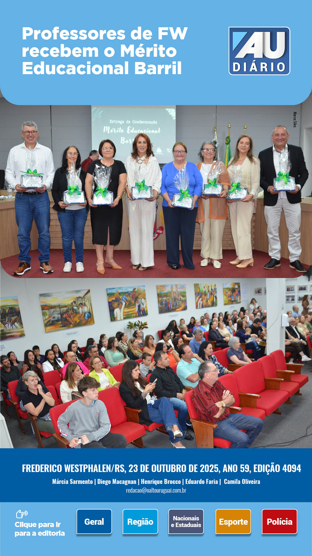 AU Diário - 4094 - Quinta