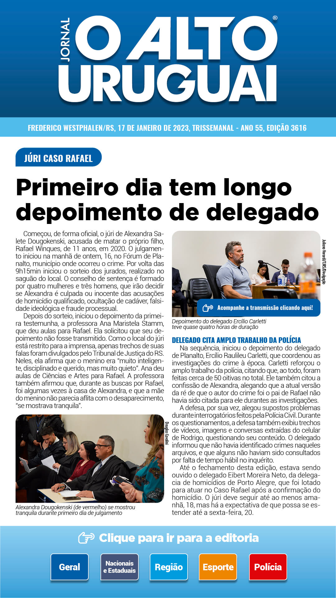 AU Diário - 3616 - Terça