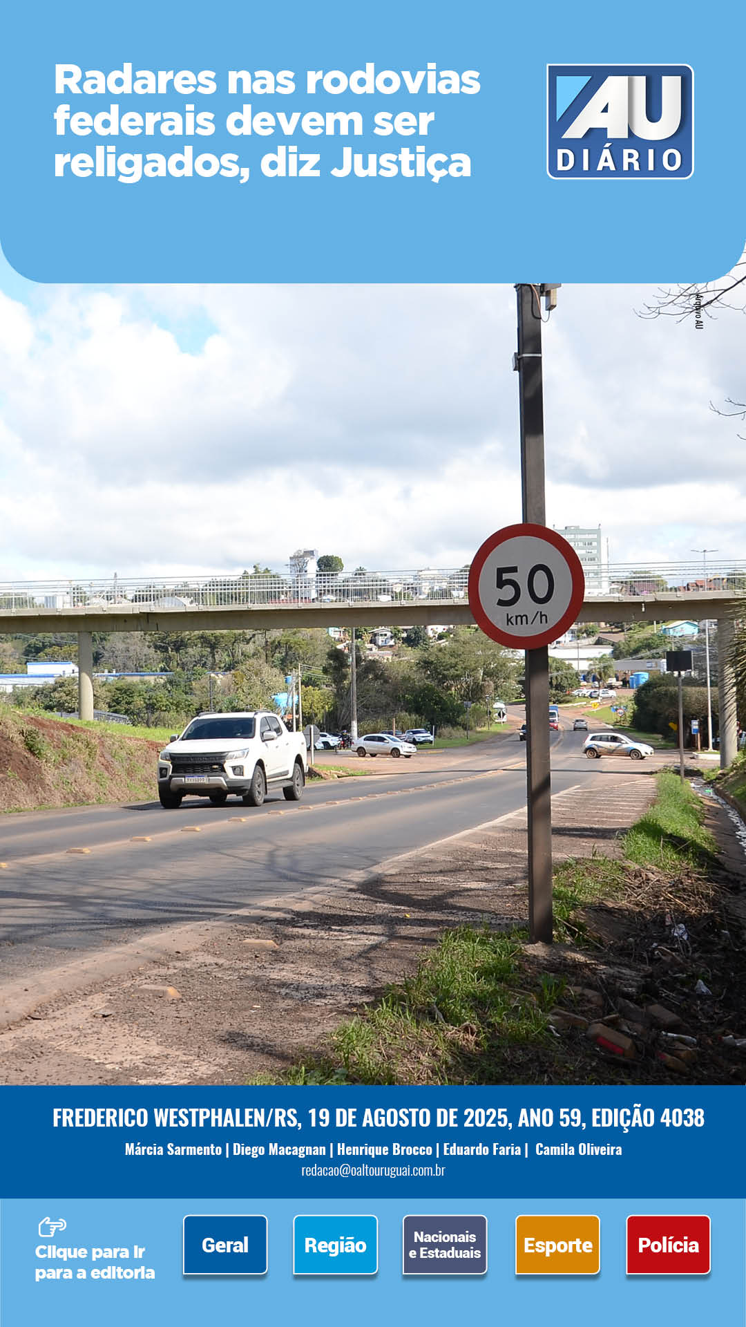 AU Diário - 4038 - Terça