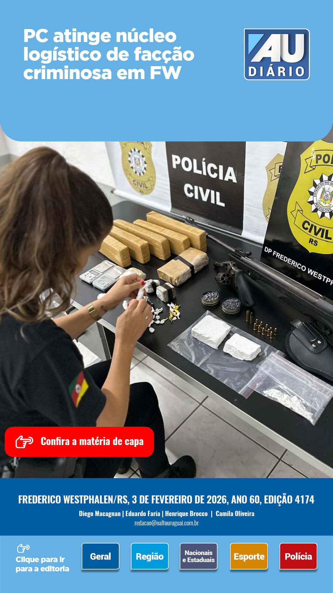 AU Diário - 4174 - Terça