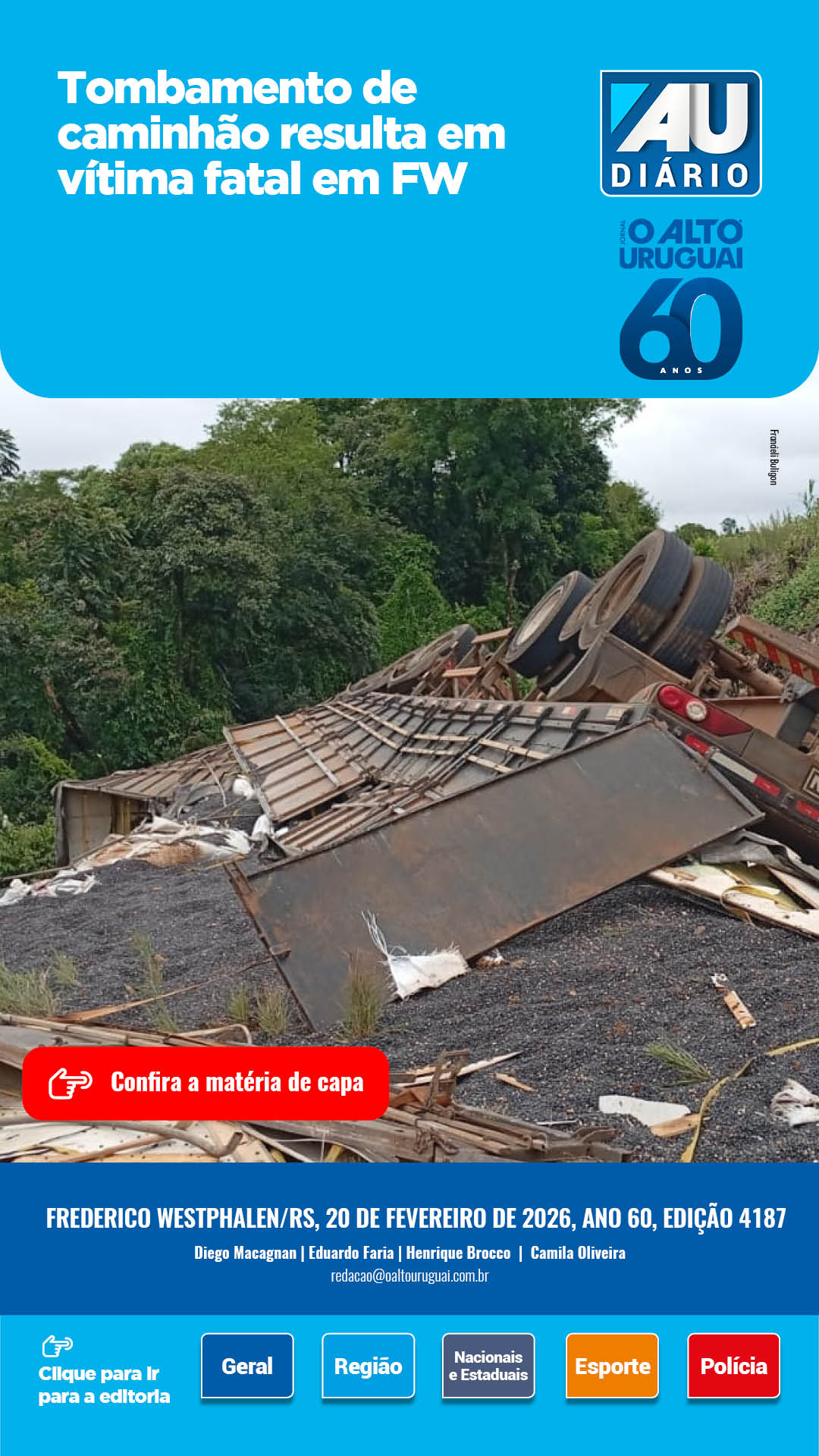 AU Diário - 4187 - Sexta