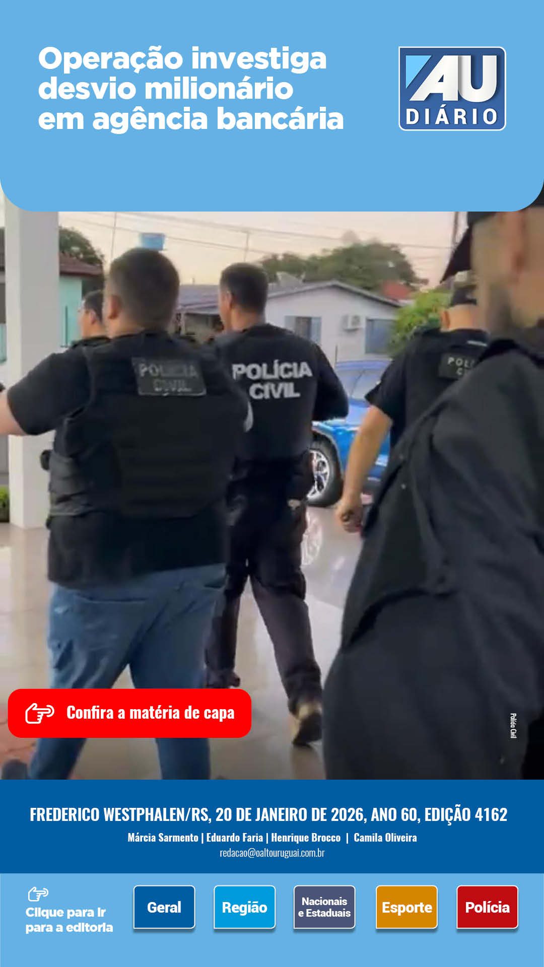 AU Diário - 4162 - Terça