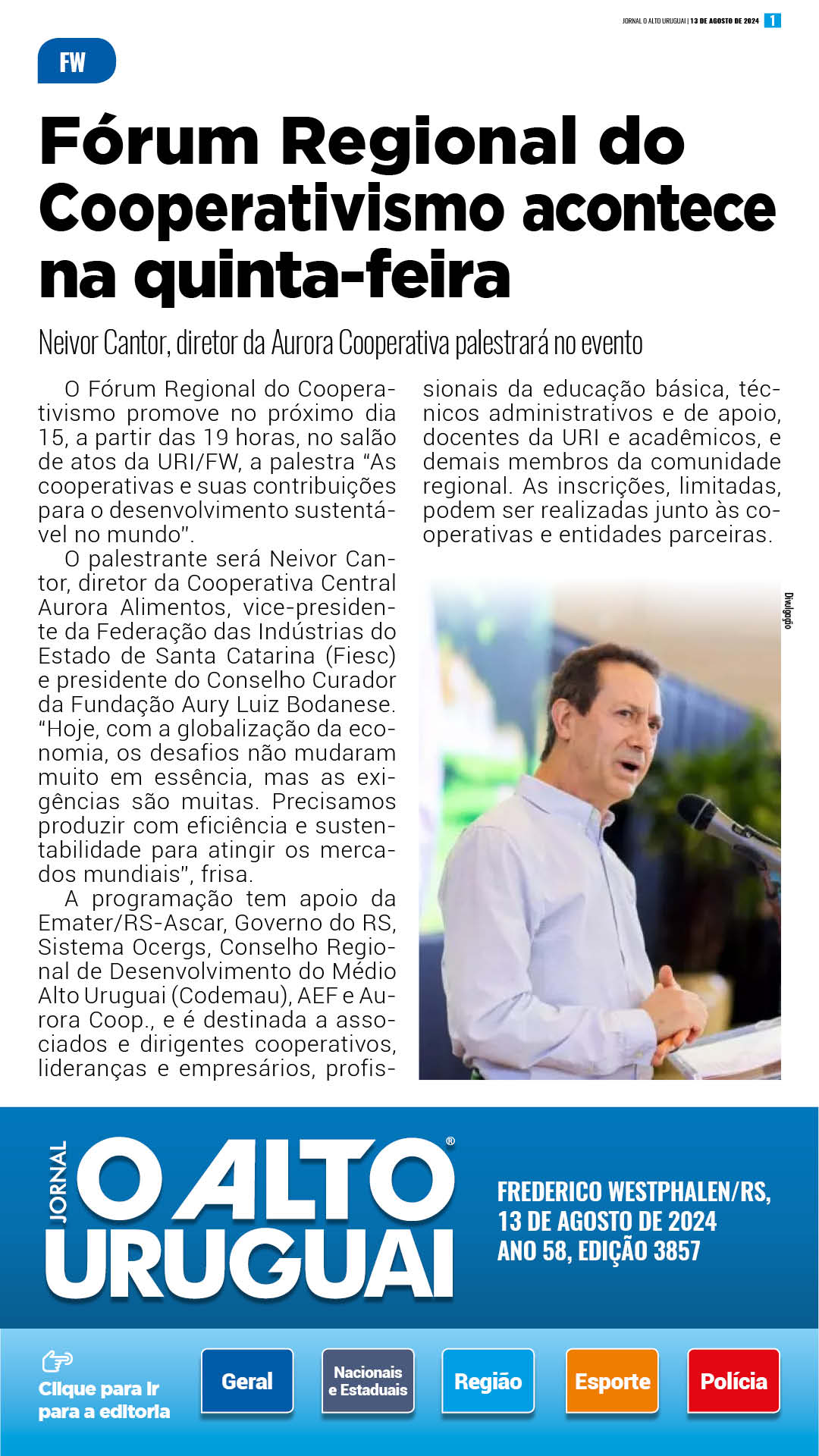 AU Diário - 3857 - Terça