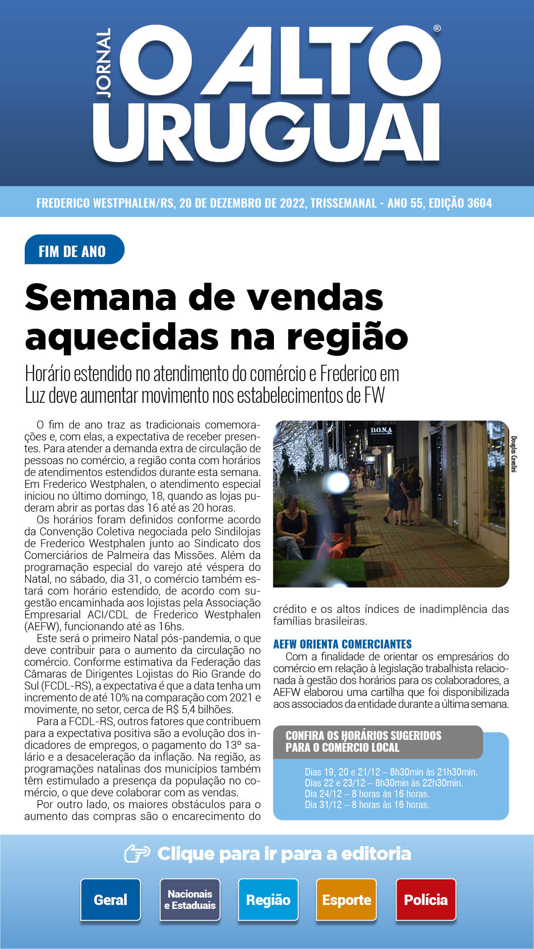 AU Diário - 3604- Terça