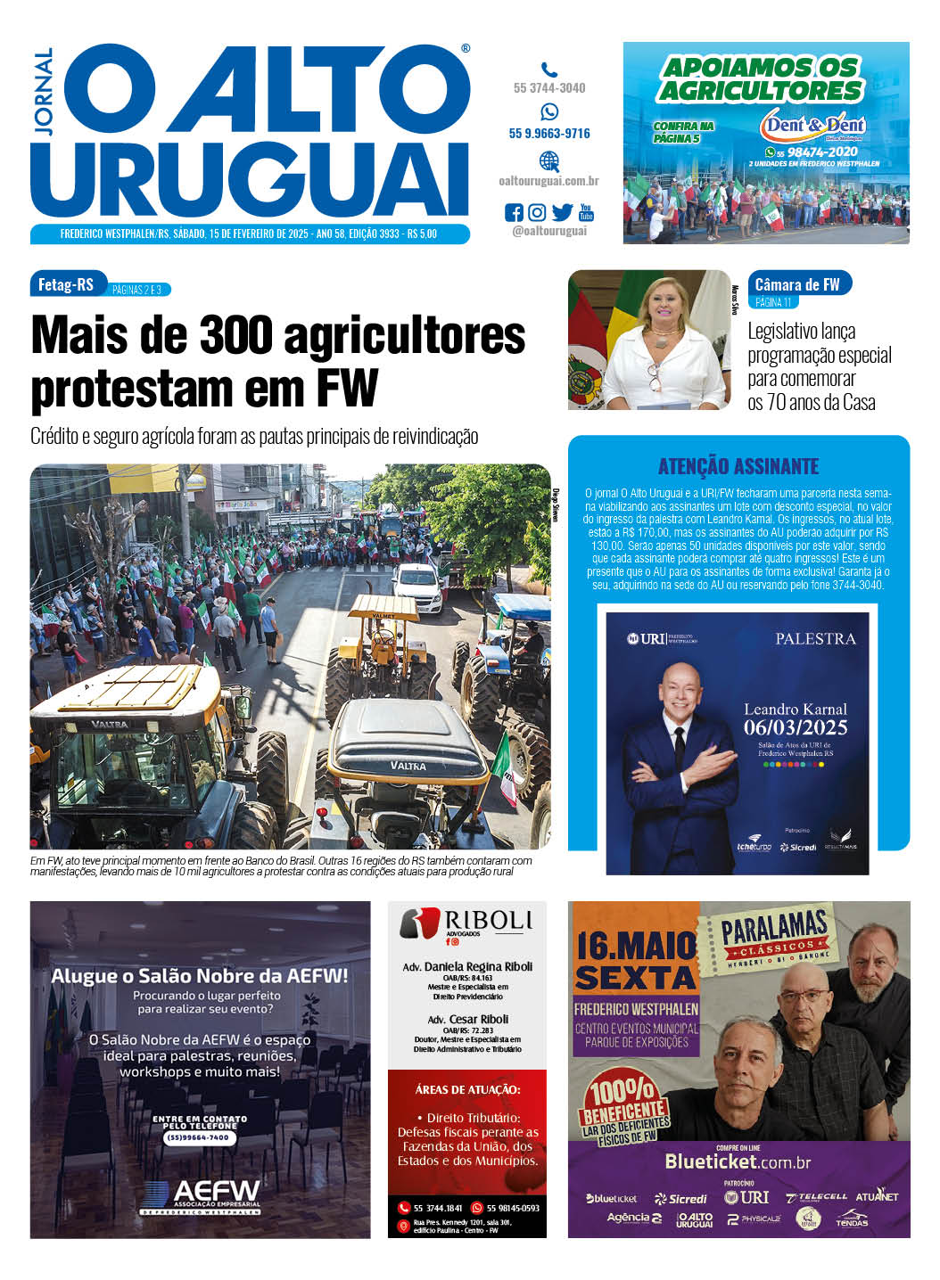 AU Impresso - 3936 - Sábado